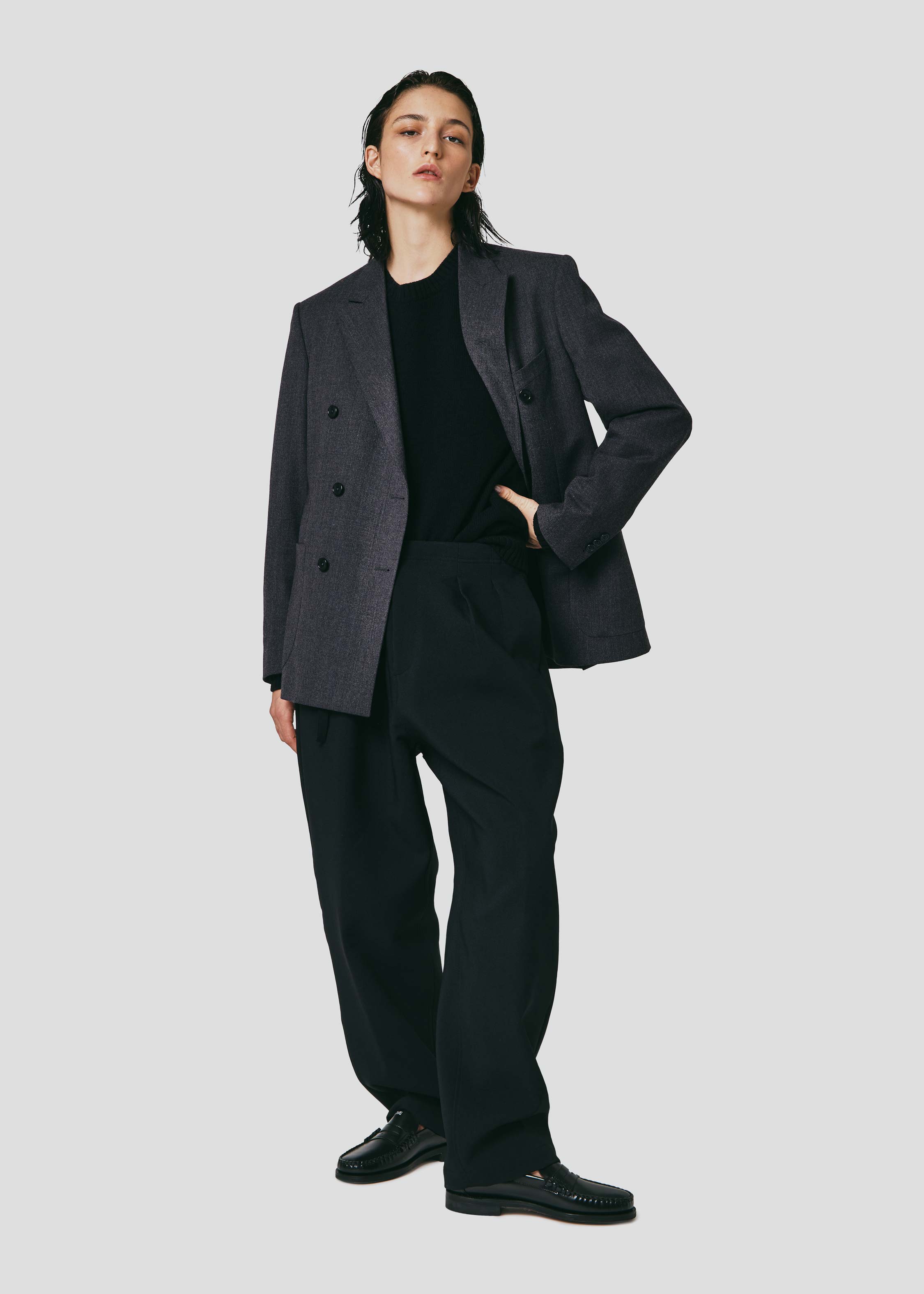 Tropical wool blazer clearance