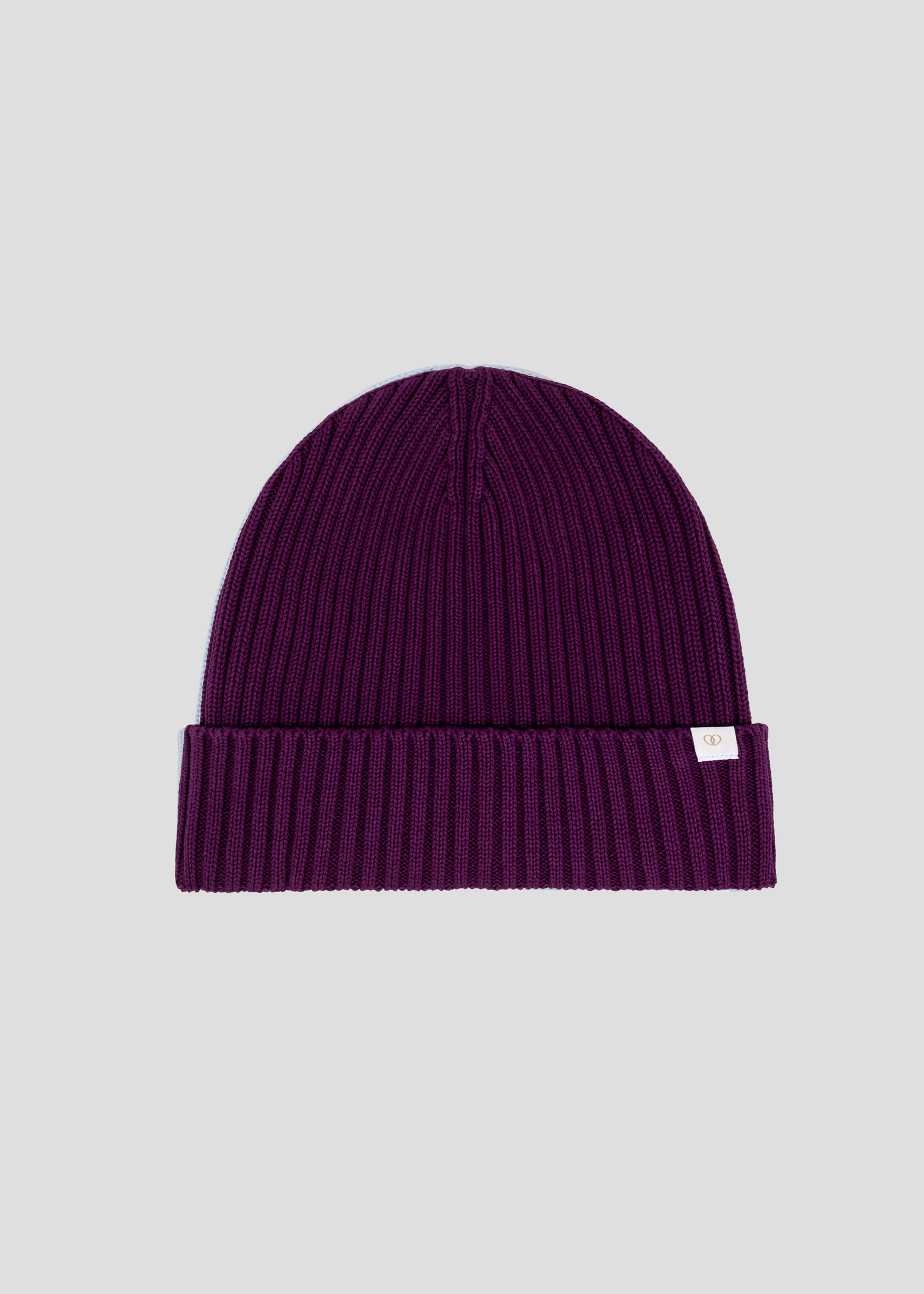 SEVEN GAUGE COTTON BEANIE PURPLE