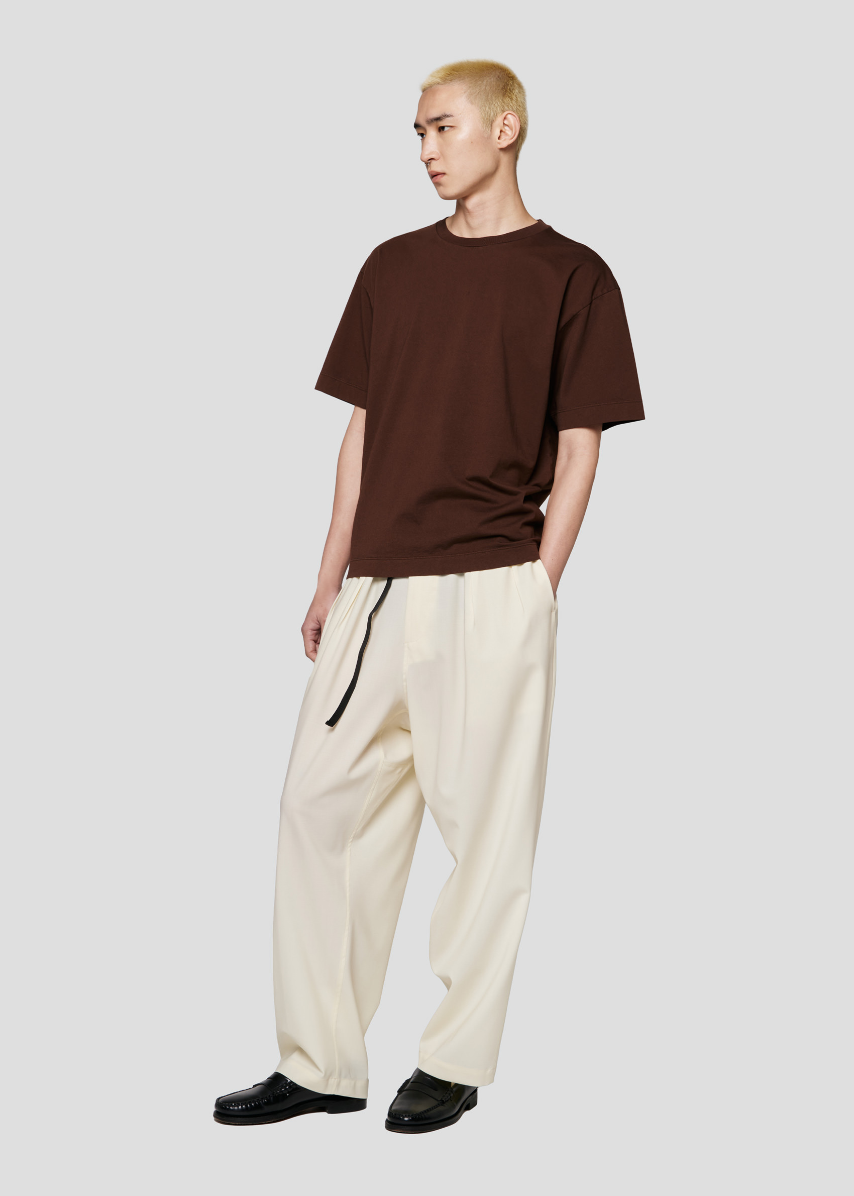 SEVEN GAUGE: PANTALONI FRESCO DI LANA CORDA