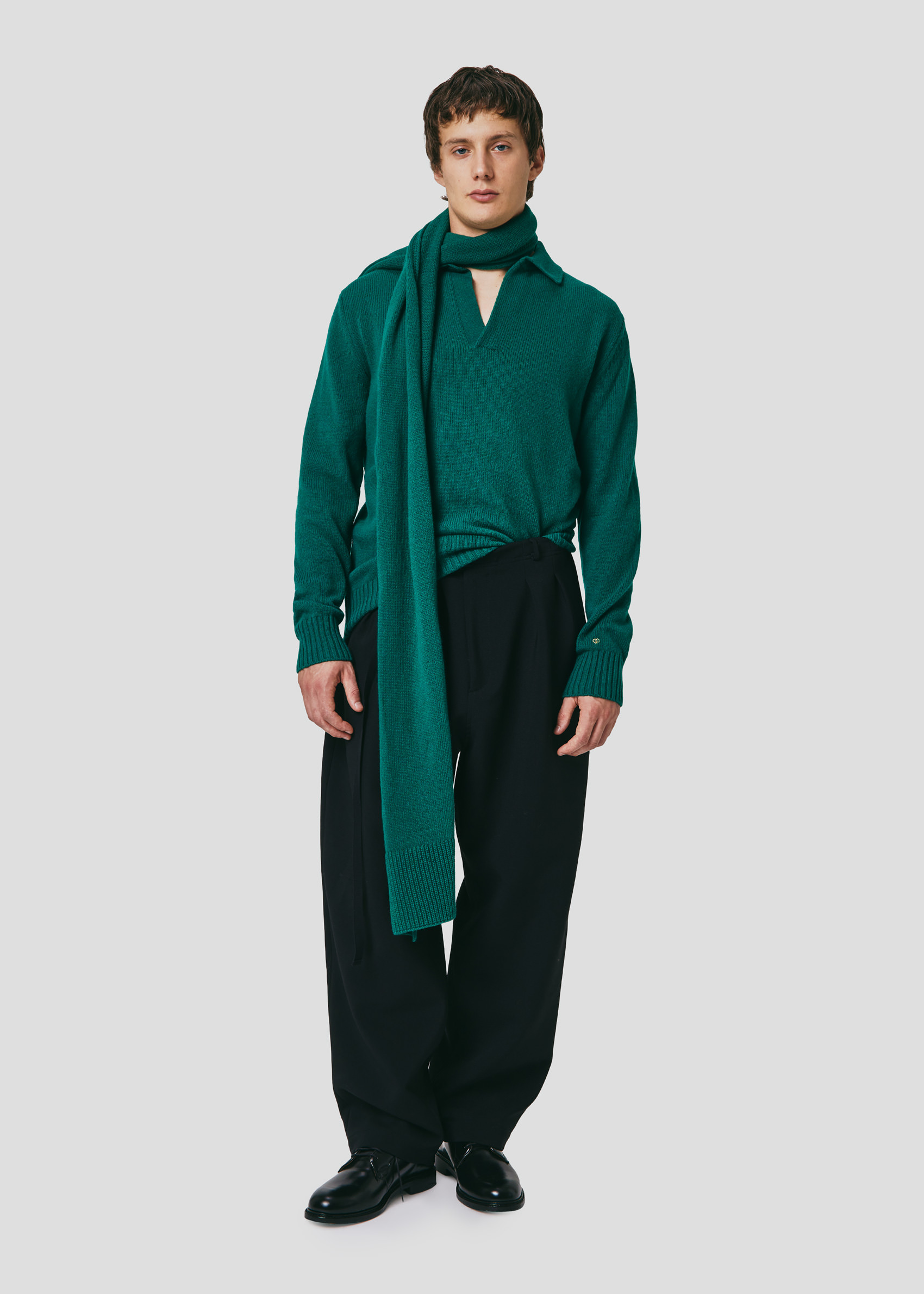 SEVEN GAUGE: POLO IN MAGLIA VERDE
