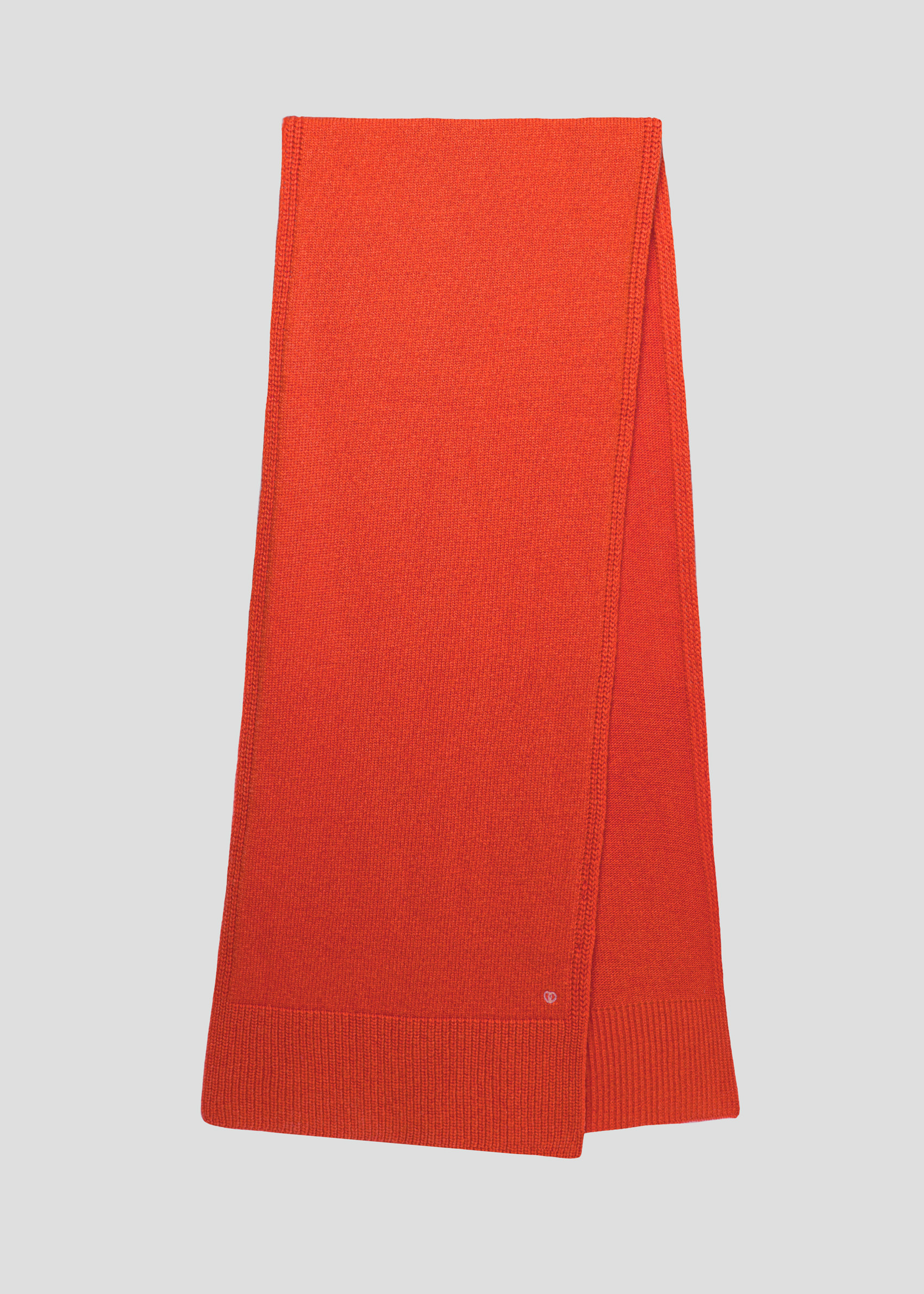 SEVEN GAUGE: SCIARPA IN MAGLIA ARANCIONE
