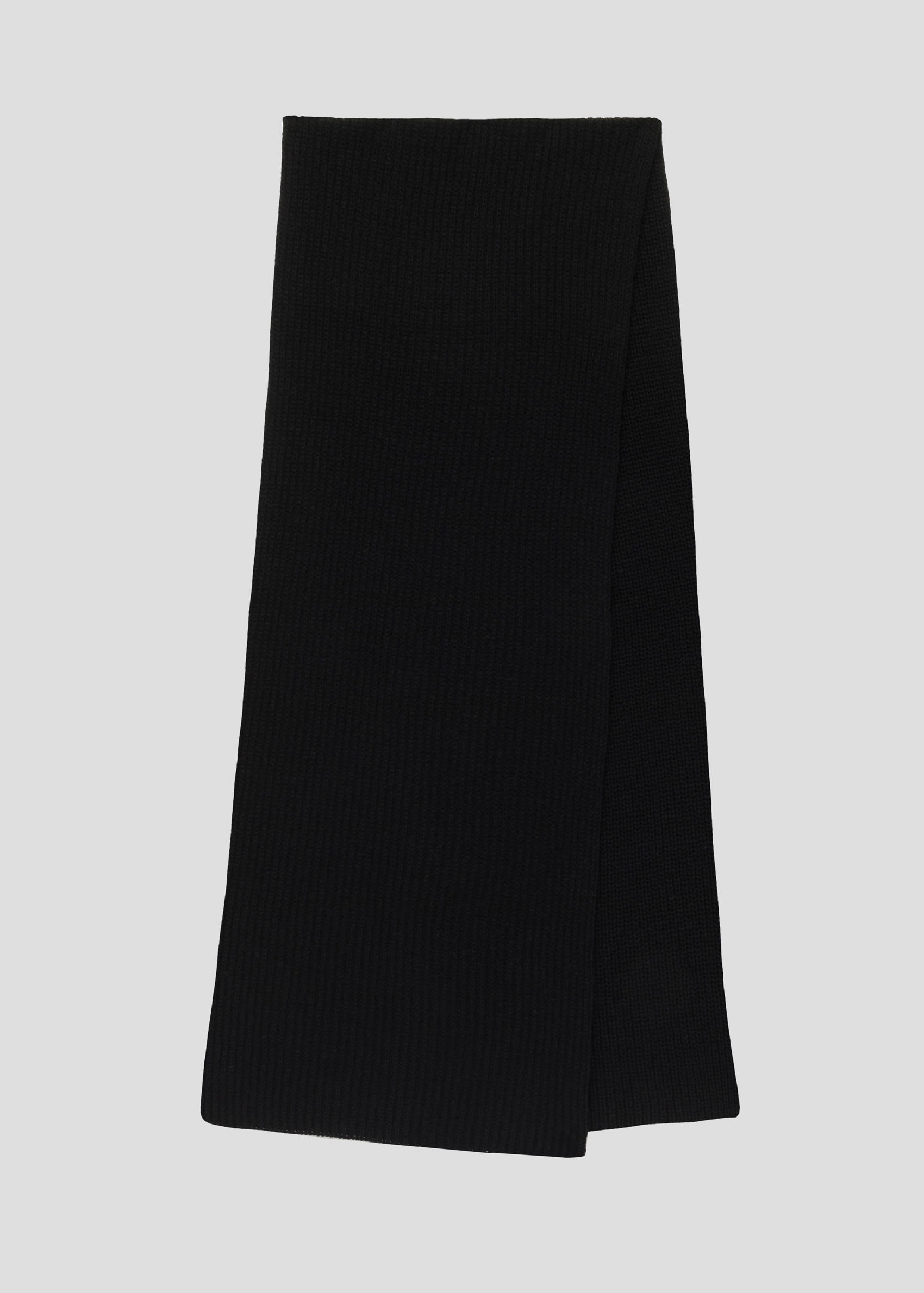 SEVEN GAUGE SCIARPA IN MAGLIA NERO