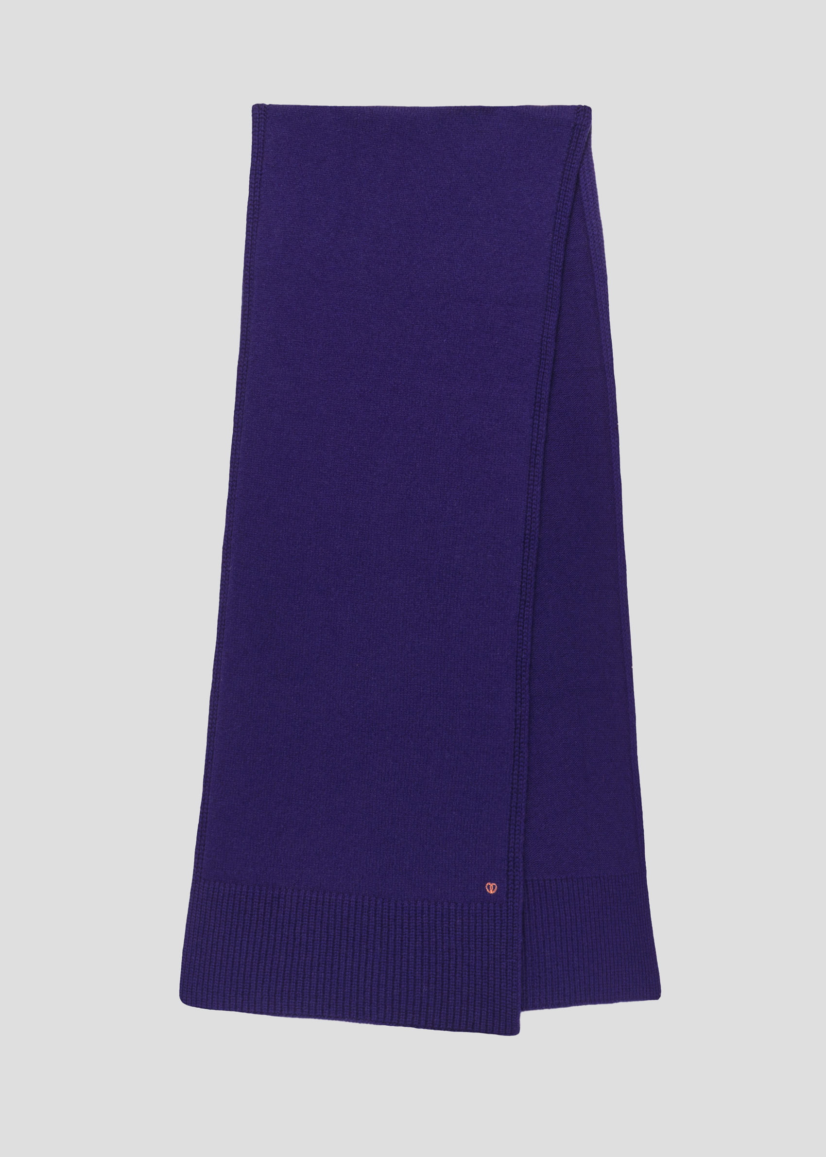 SEVEN GAUGE: SCIARPA IN MAGLIA VIOLA