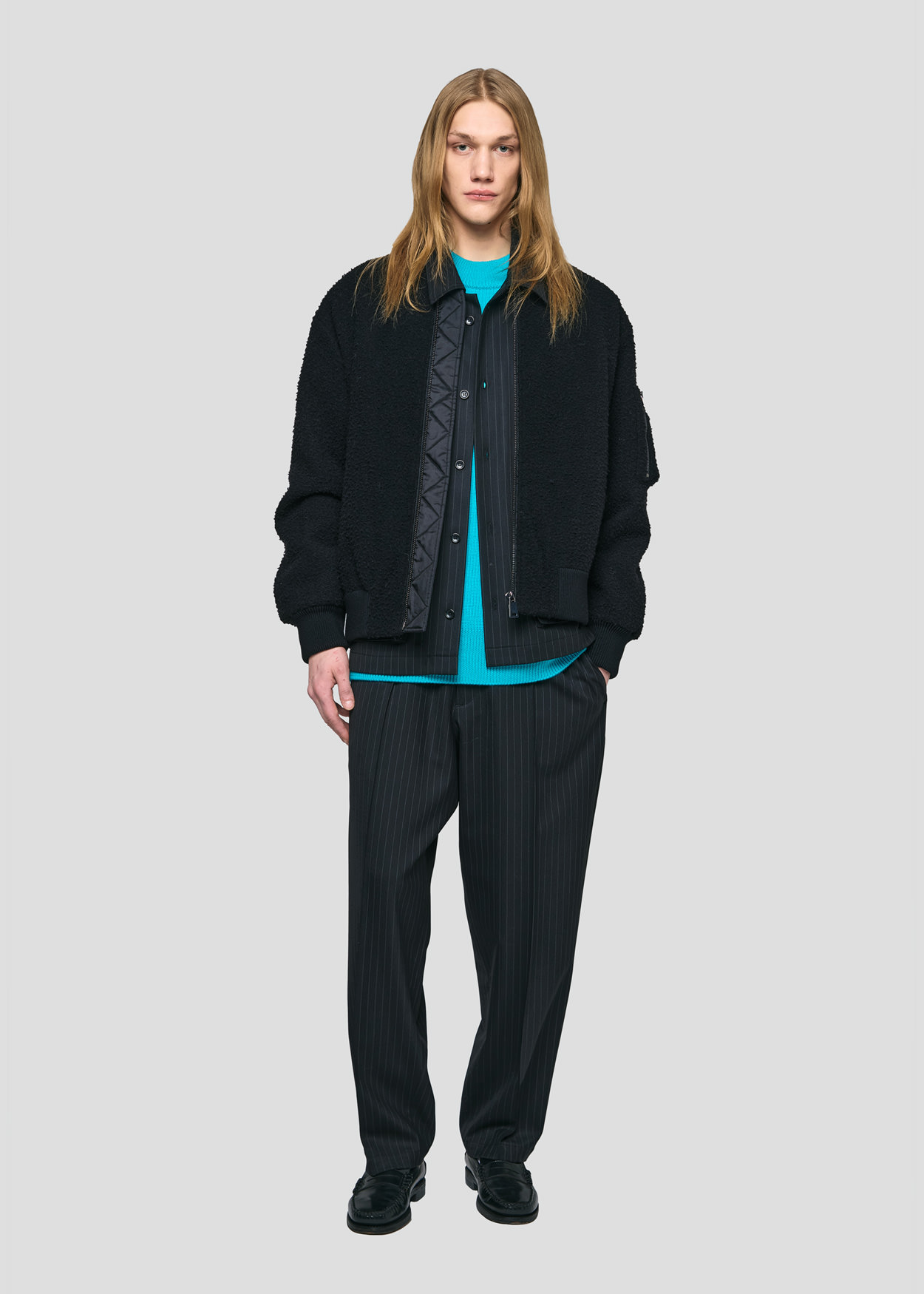 SEVEN GAUGE: BOMBER IN CASENTINO NERO