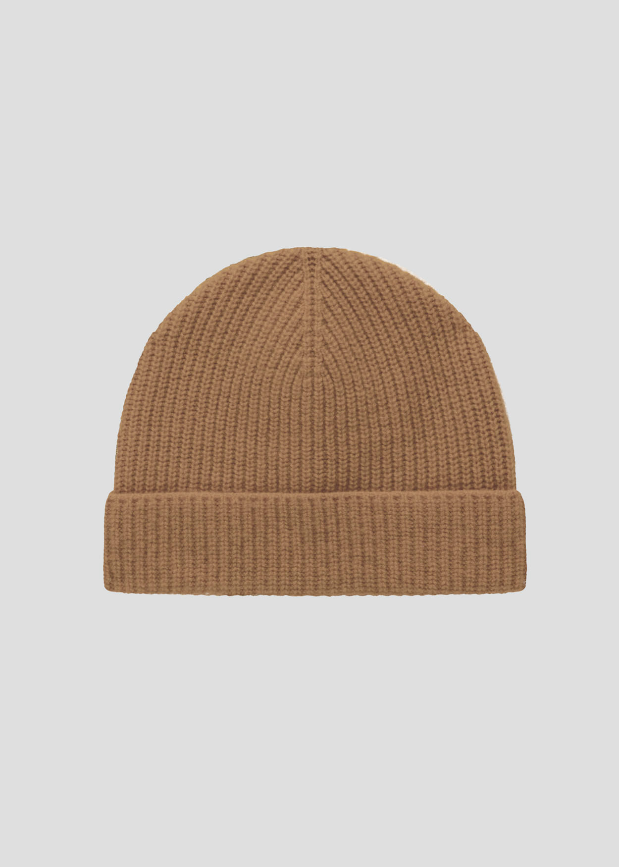 SEVEN GAUGE: CUFFIA IN MAGLIA CAMMELLO
