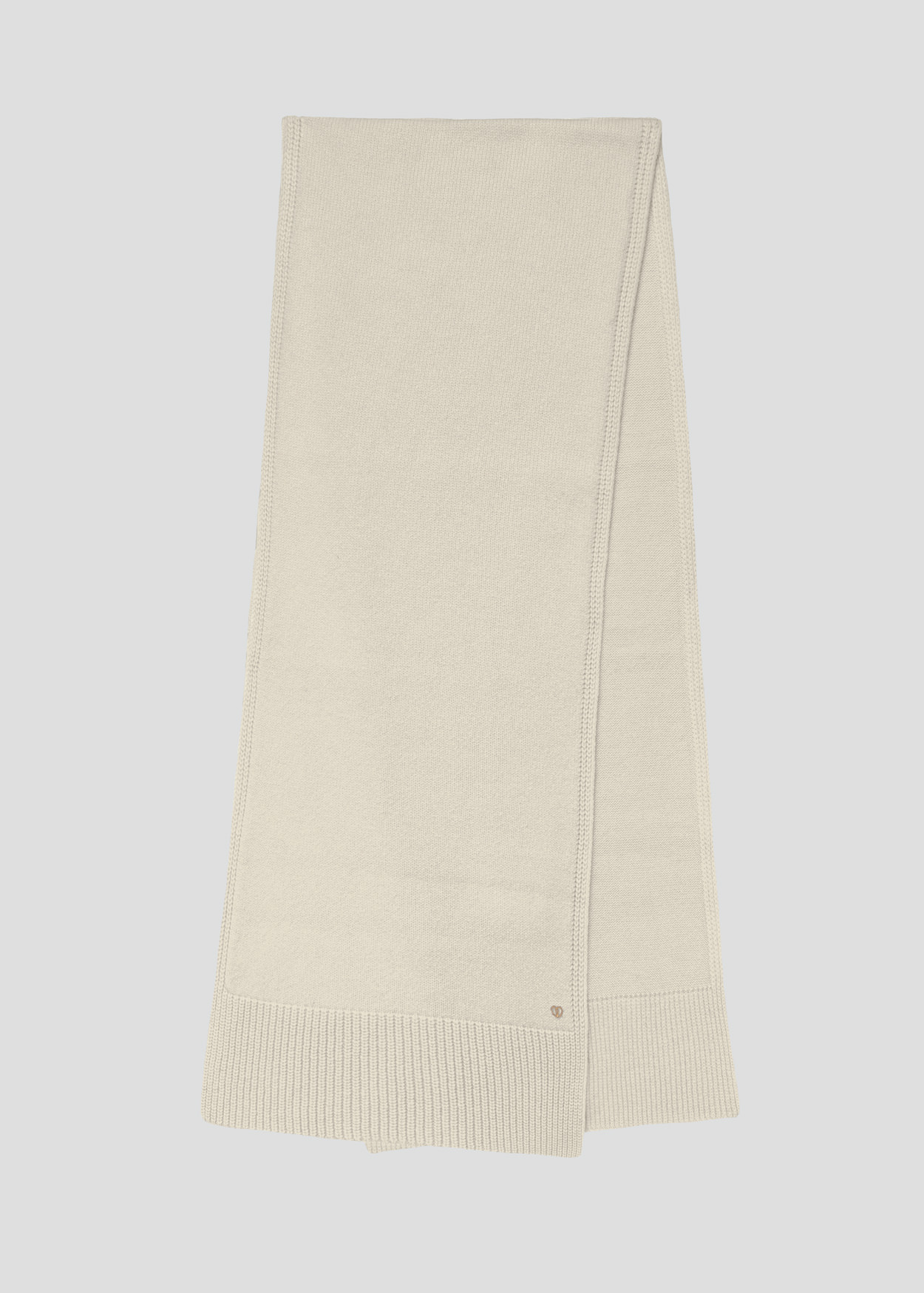 SEVEN GAUGE: SCIARPA IN MAGLIA PANNA