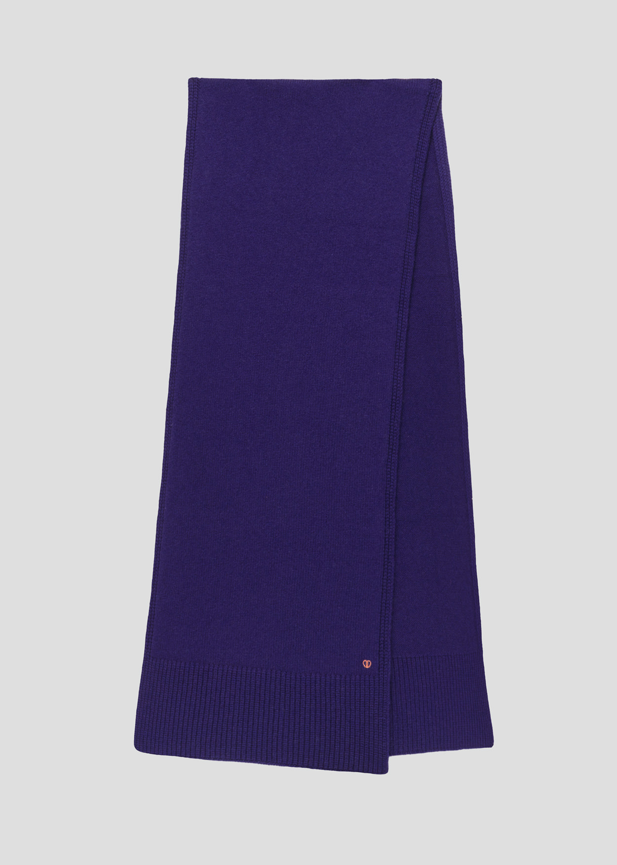 SEVEN GAUGE: SCIARPA IN MAGLIA VIOLA