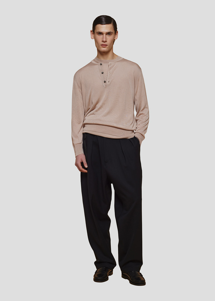 SEVEN GAUGE: SERAFINO LYOCELL M/L BEIGE