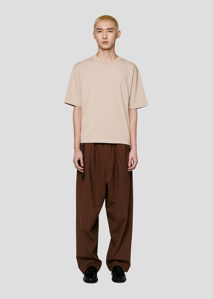 SEVEN GAUGE: T-SHIRT GIROCOLLO MANICA CORTA HEAVY JERSEY ROPE