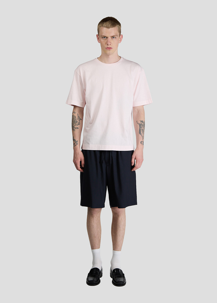 SEVEN GAUGE: T-SHIRT CREWNECK SHORT SLEEVE PINK LIGHT