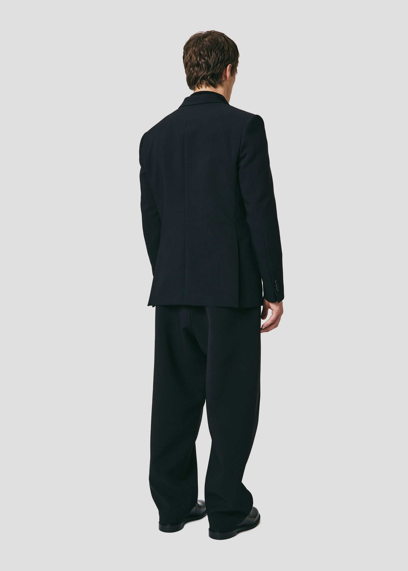 SEVEN GAUGE: TECHNICAL FABRIC BLAZER BLACK
