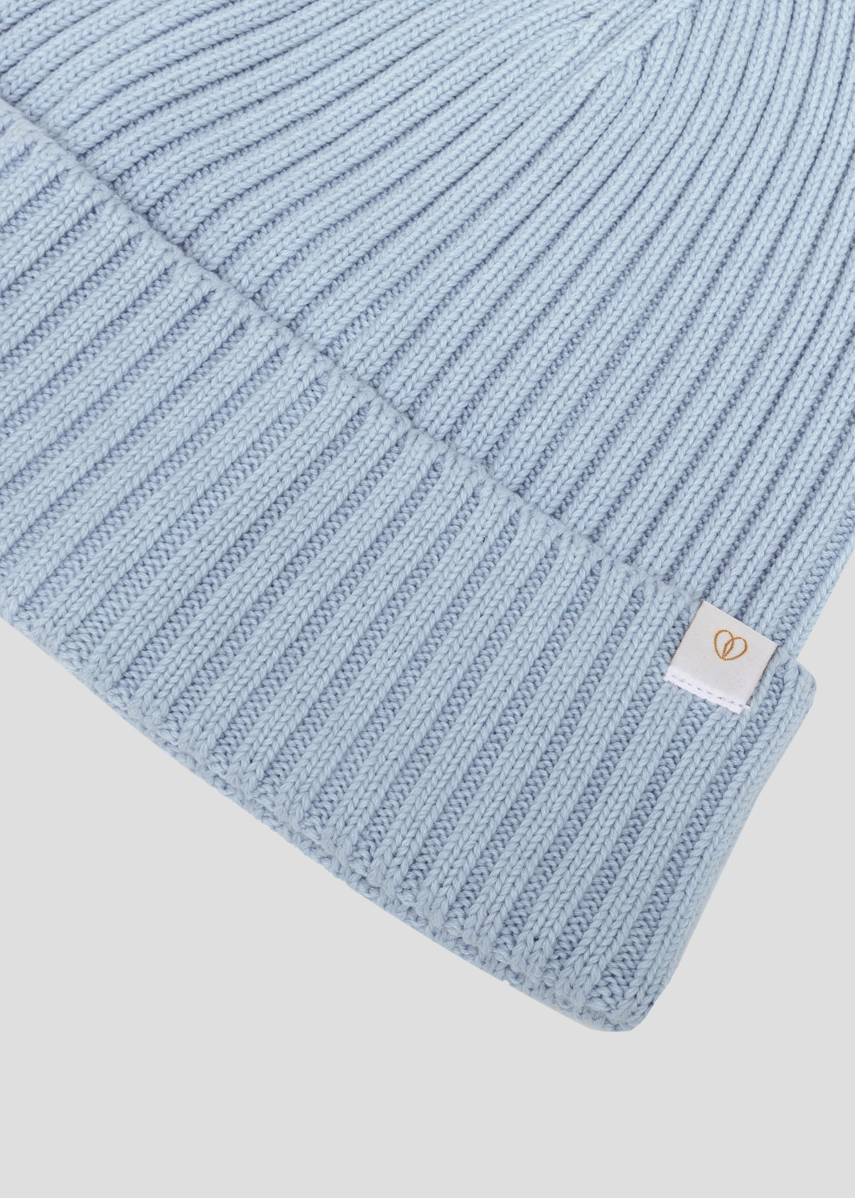 SEVEN GAUGE: COTTON BEANIE LIGHT BLUE