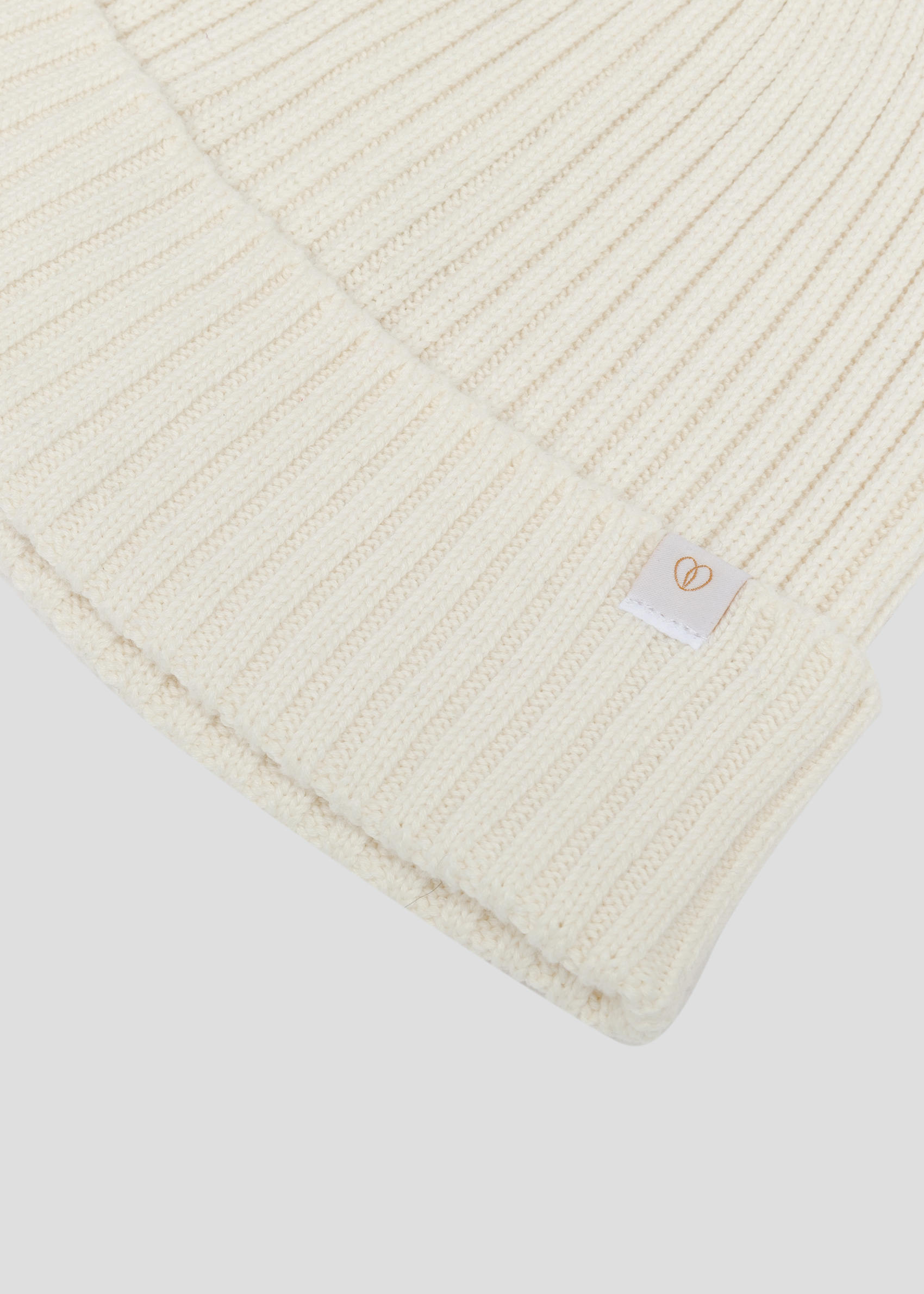 SEVEN GAUGE: COTTON BEANIE CREAM