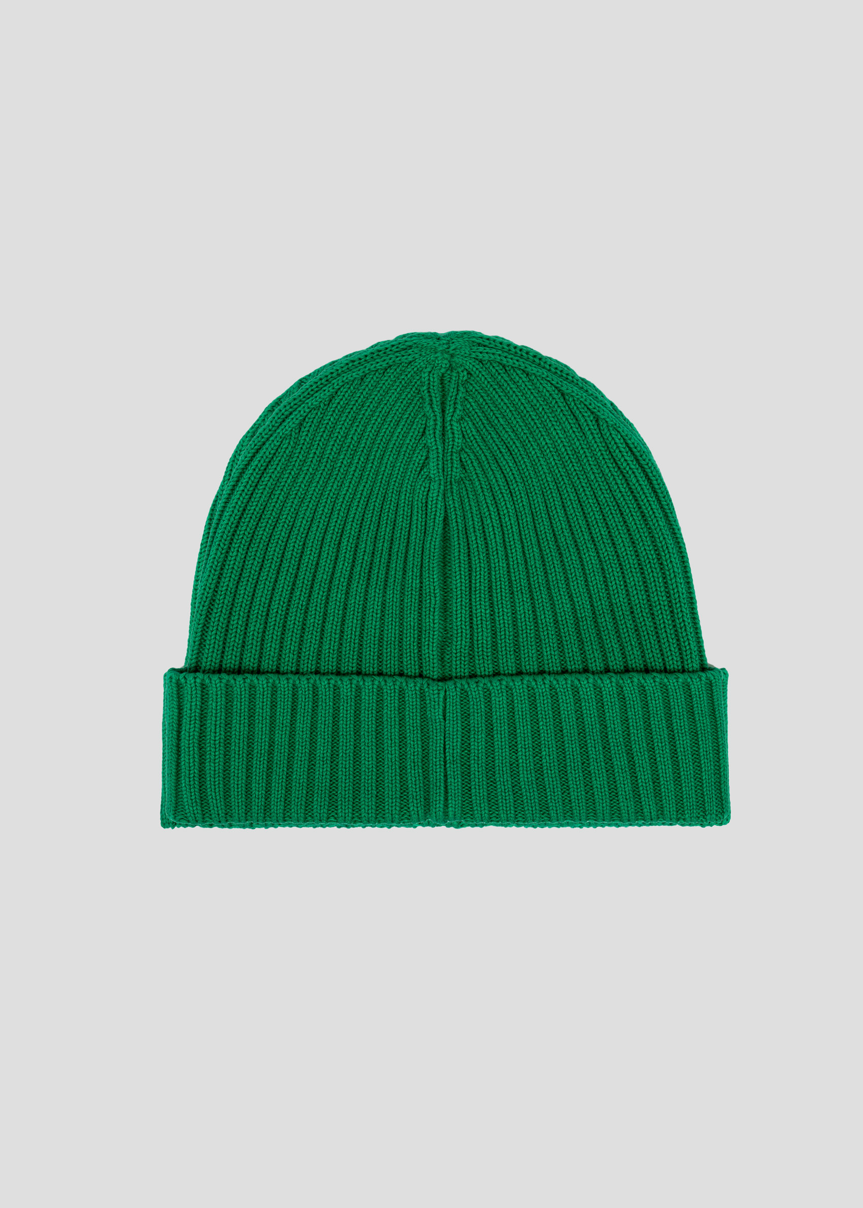 SEVEN GAUGE: COTTON BEANIE GREEN