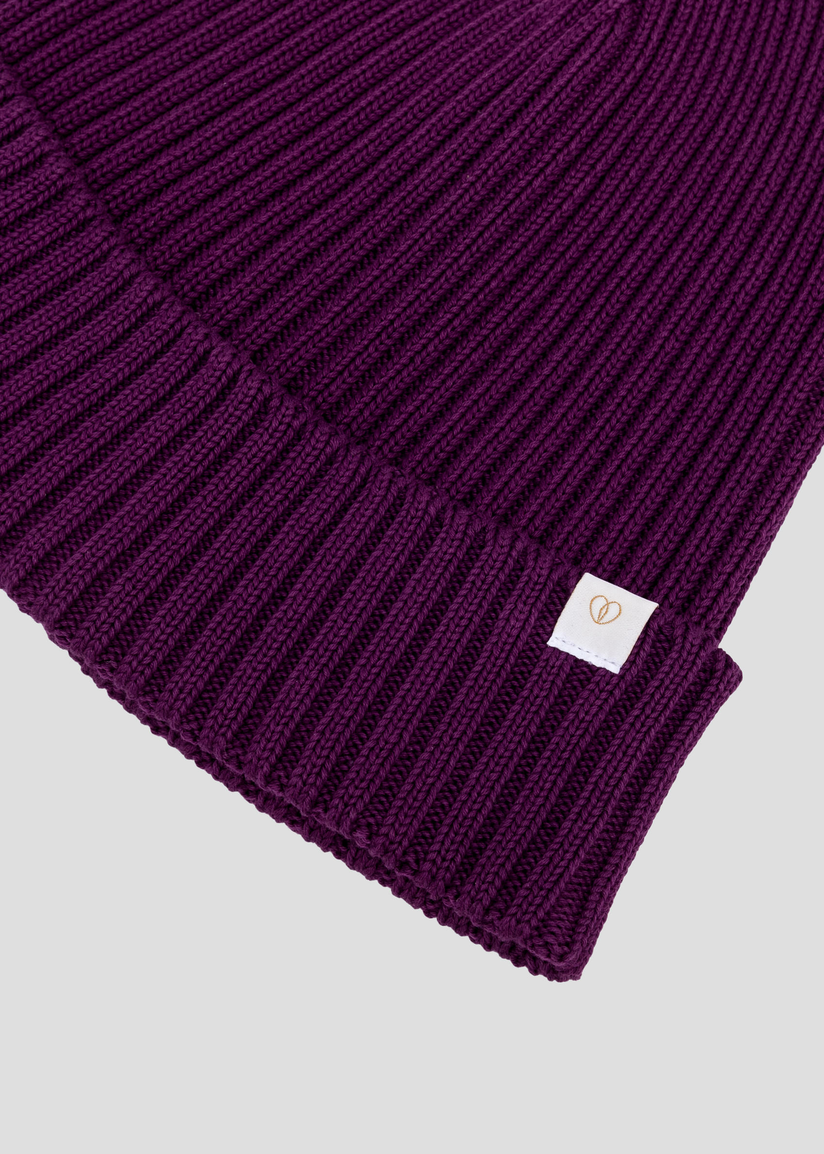 SEVEN GAUGE: COTTON BEANIE PURPLE