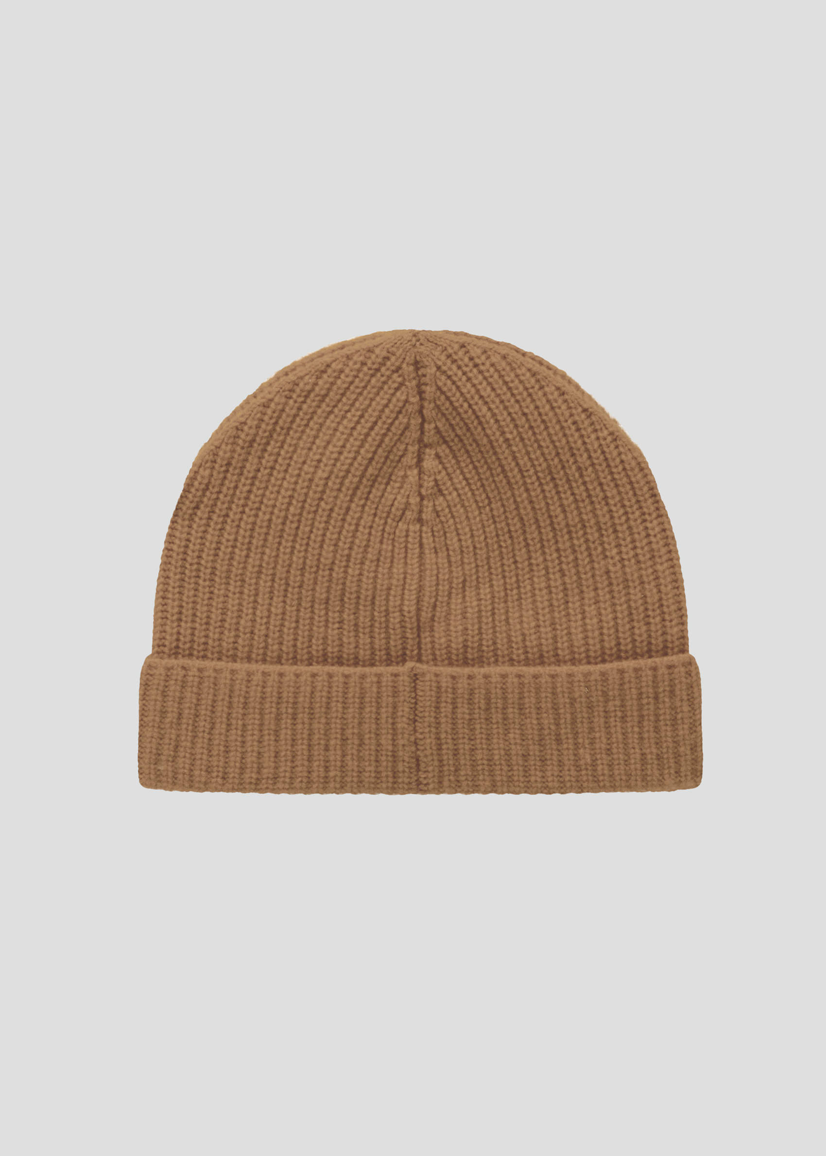 SEVEN GAUGE: CUFFIA IN MAGLIA CAMMELLO