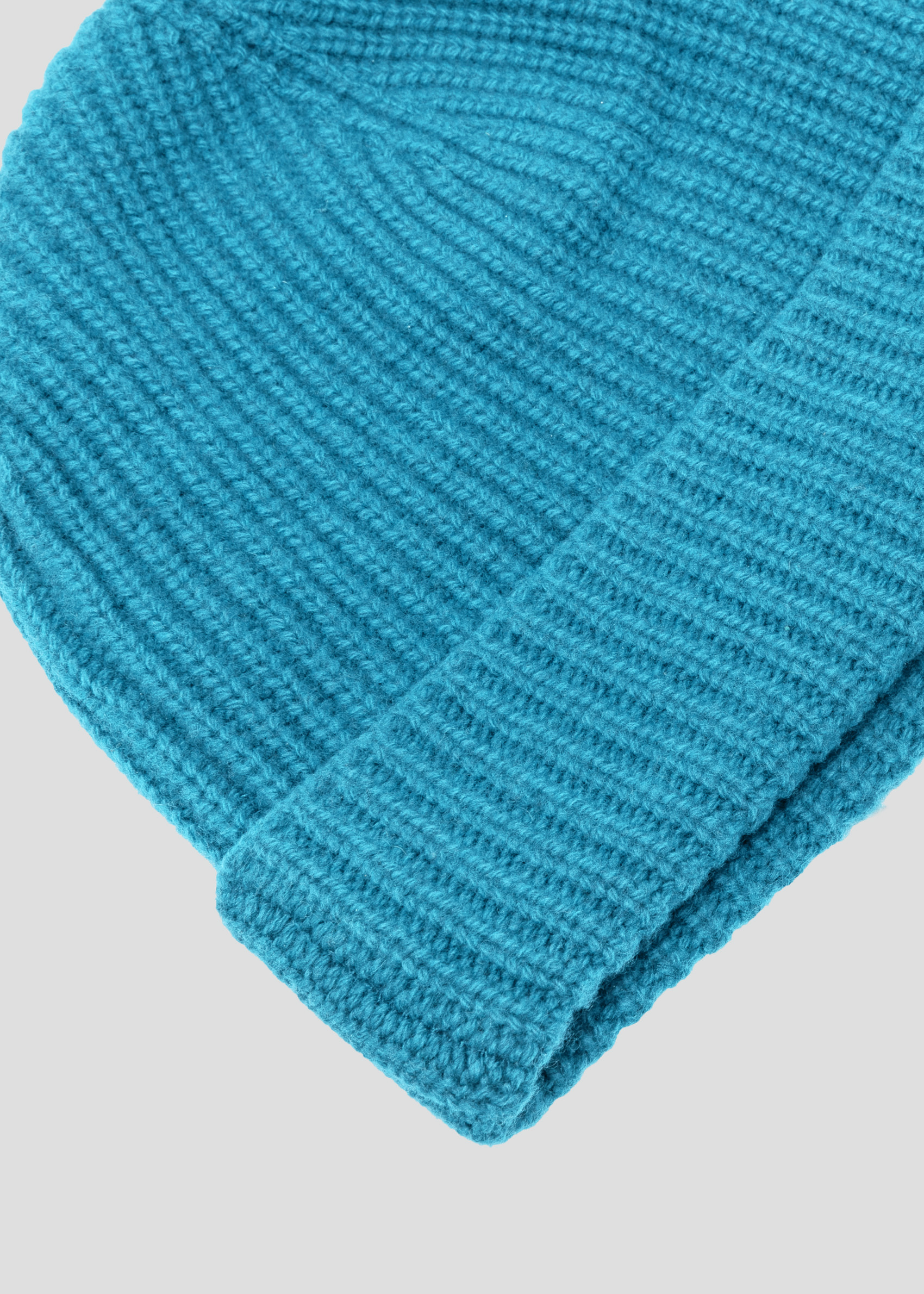 SEVEN GAUGE: WOOL BEANIE TURQUOISE