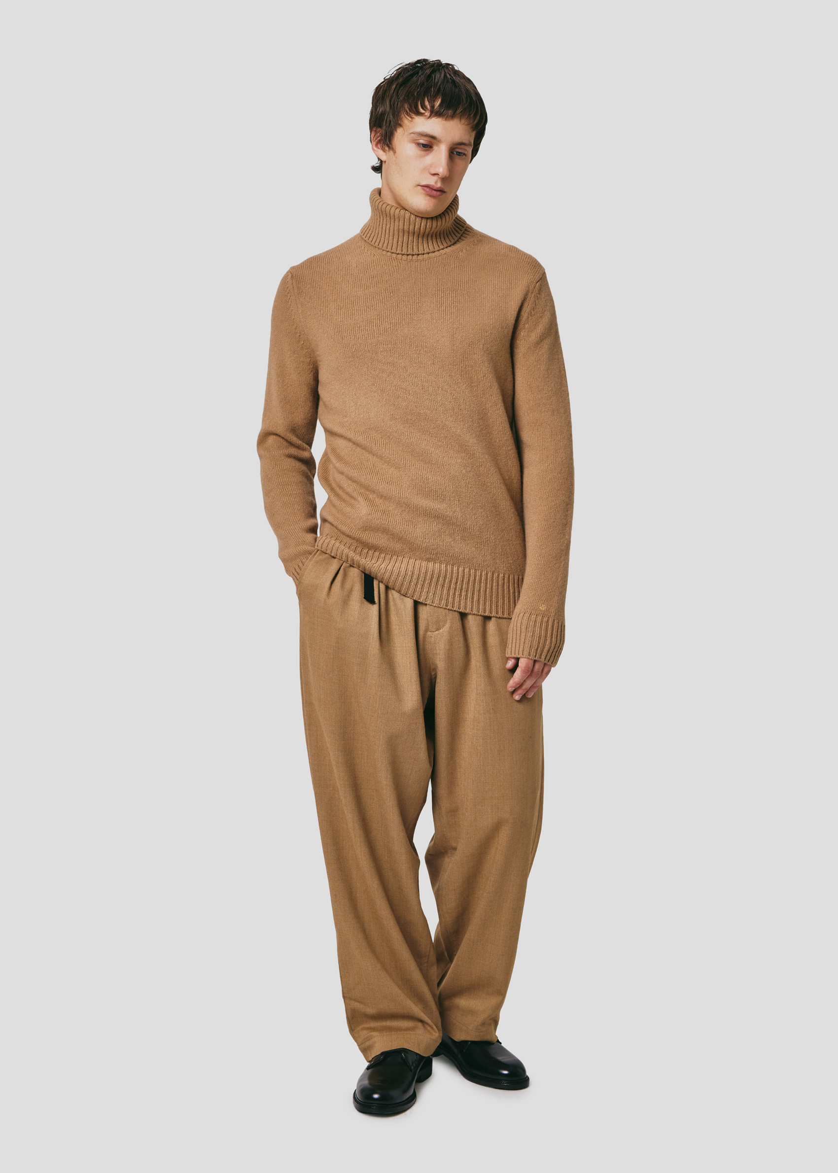 SEVEN GAUGE: PULLOVER DOLCEVITA CAMMELLO