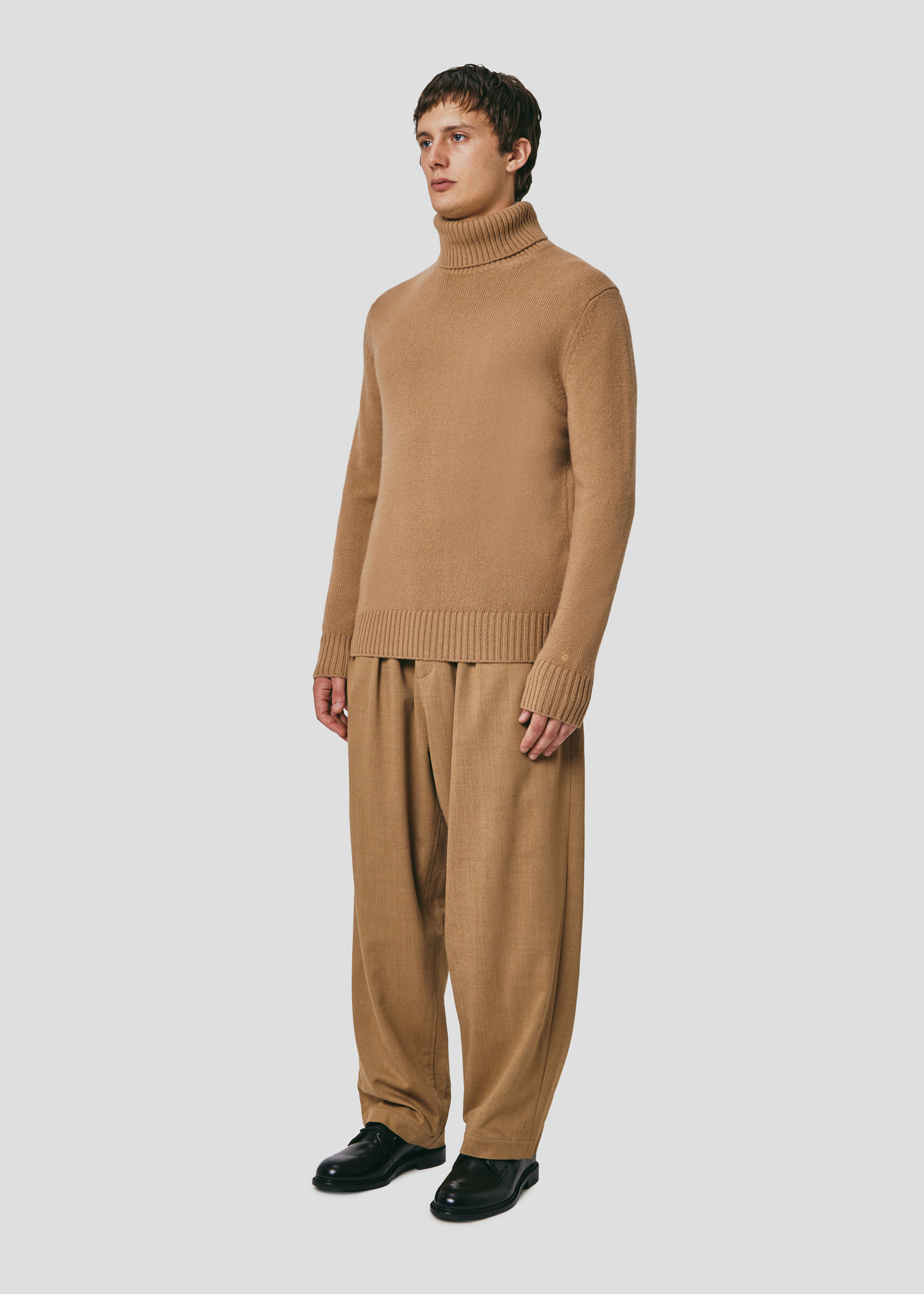 SEVEN GAUGE: PULLOVER DOLCEVITA CAMMELLO