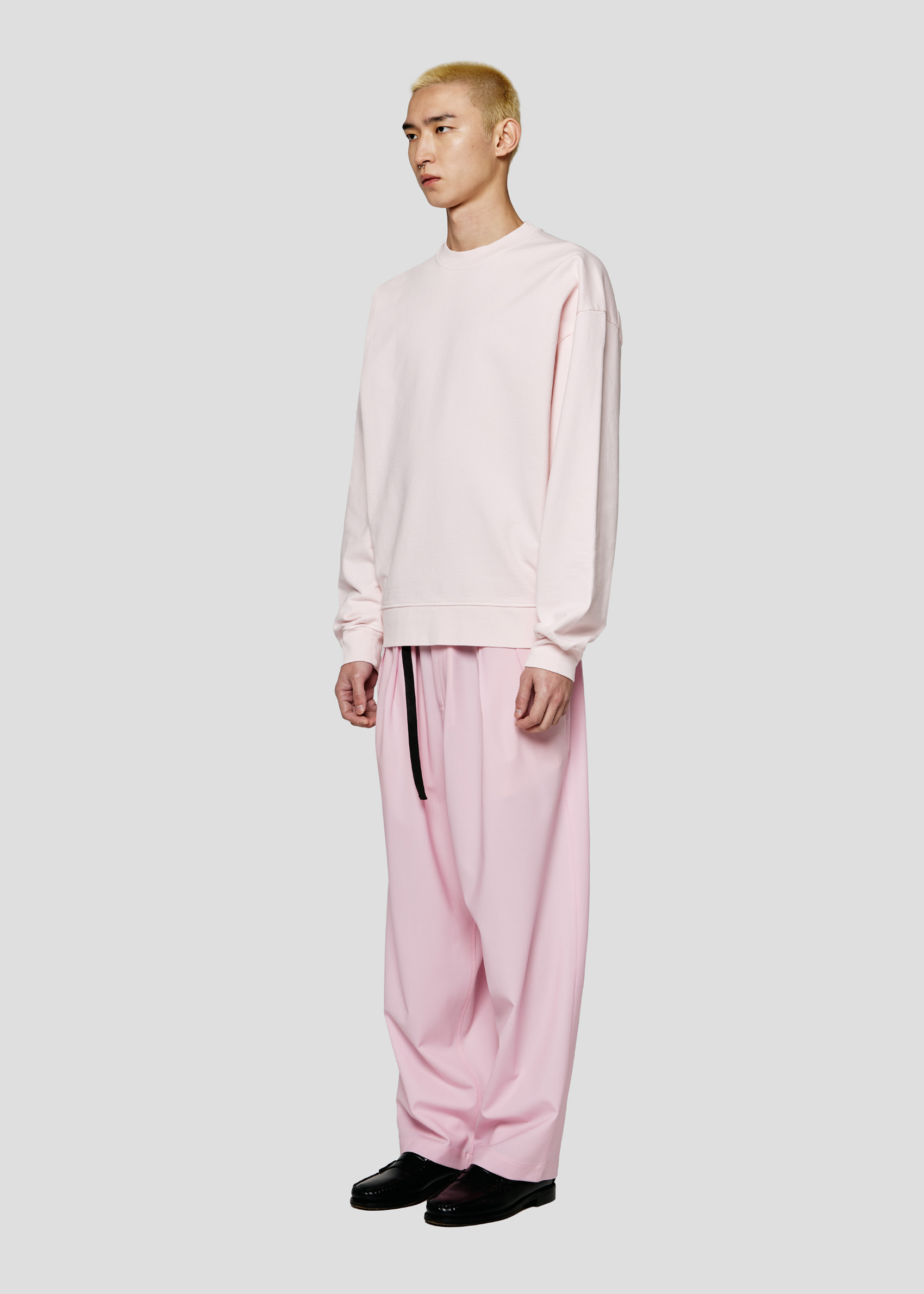 SEVEN GAUGE: SWEATSHIRT CREWNECK LIGHT PINK