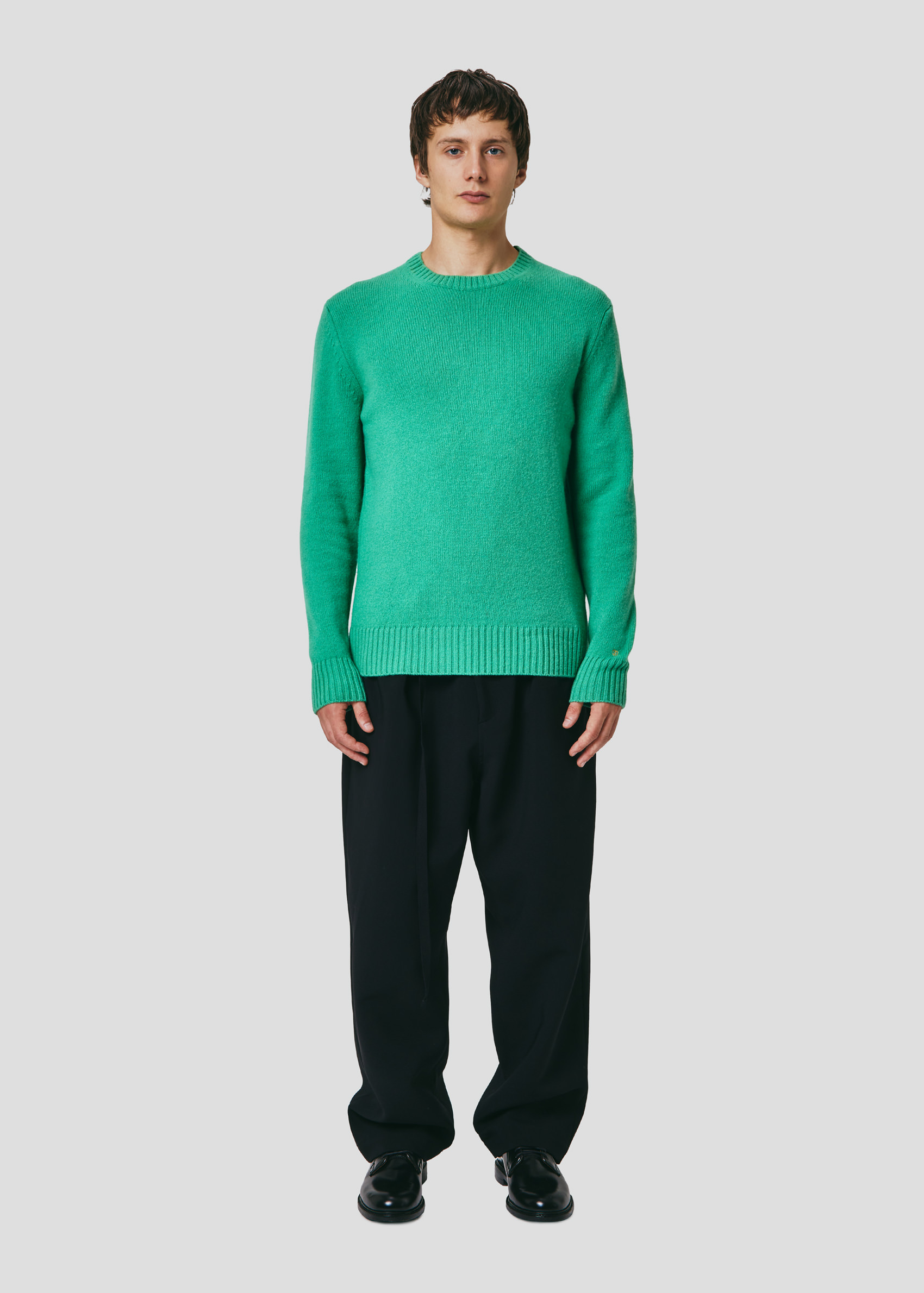 SEVEN GAUGE: CREW NECK SWEATER FELCE