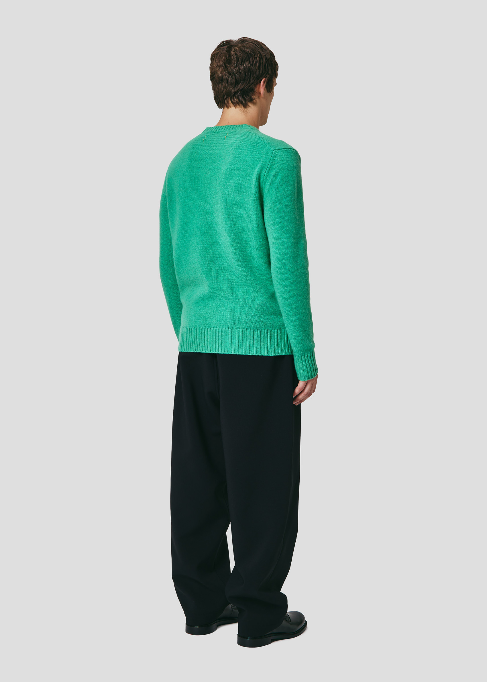 SEVEN GAUGE: CREW NECK SWEATER FELCE