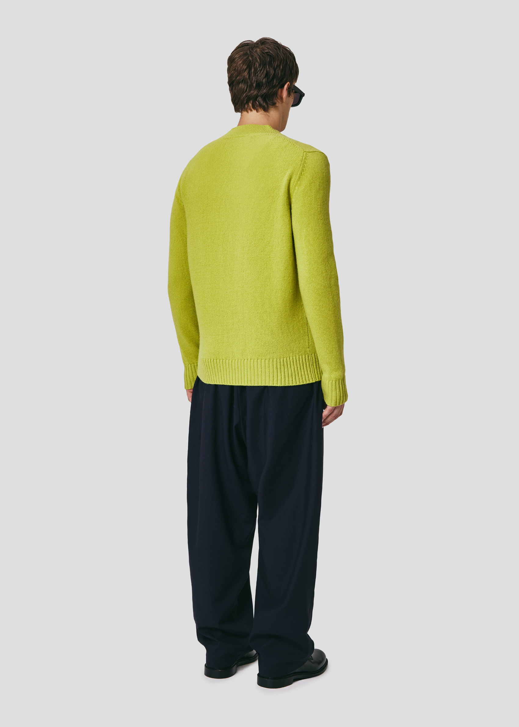 SEVEN GAUGE: PULLOVER SCOLLO A V ACIDO