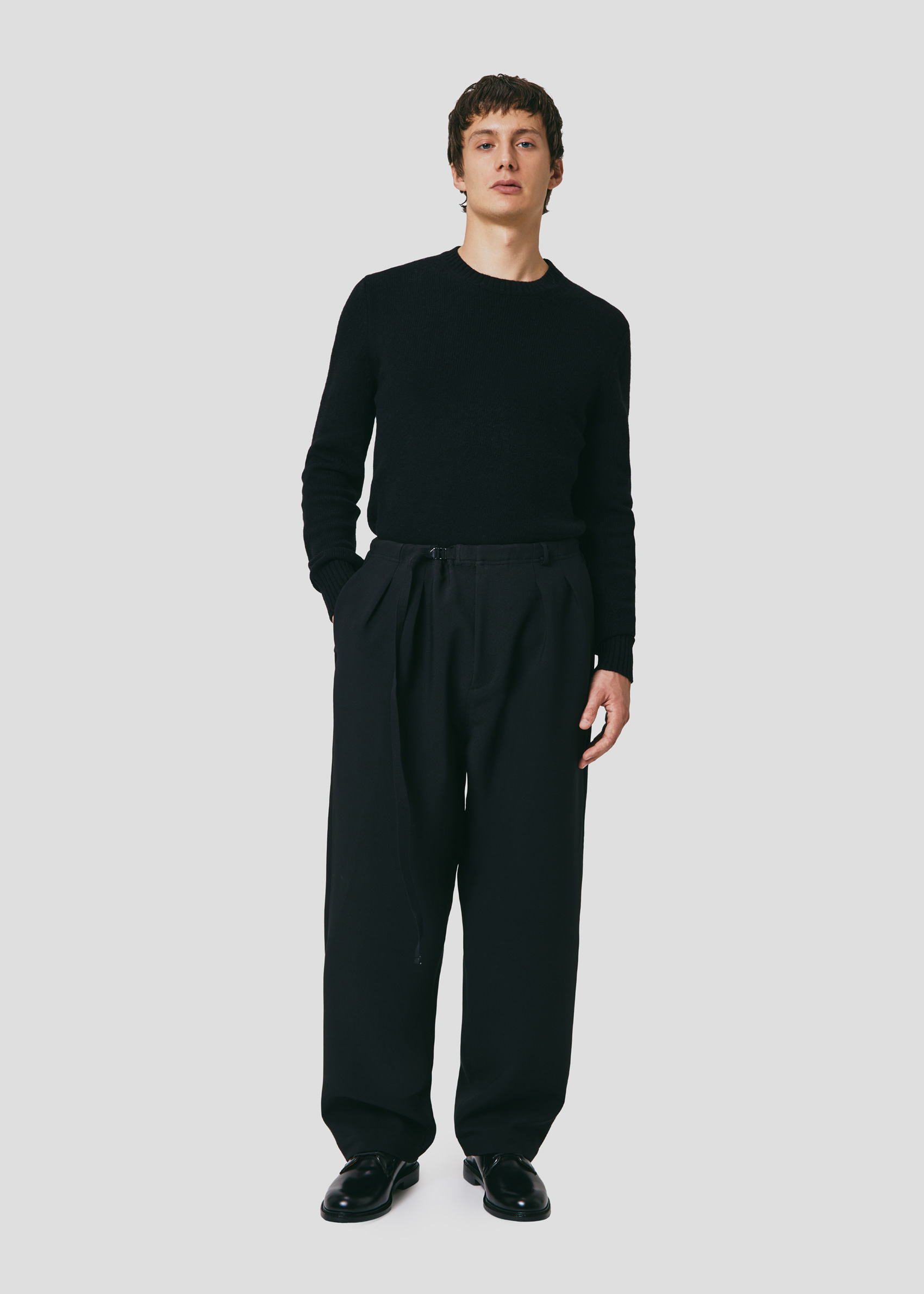 SEVEN GAUGE: PANTALONE IN TESSUTO TECNICO NERO