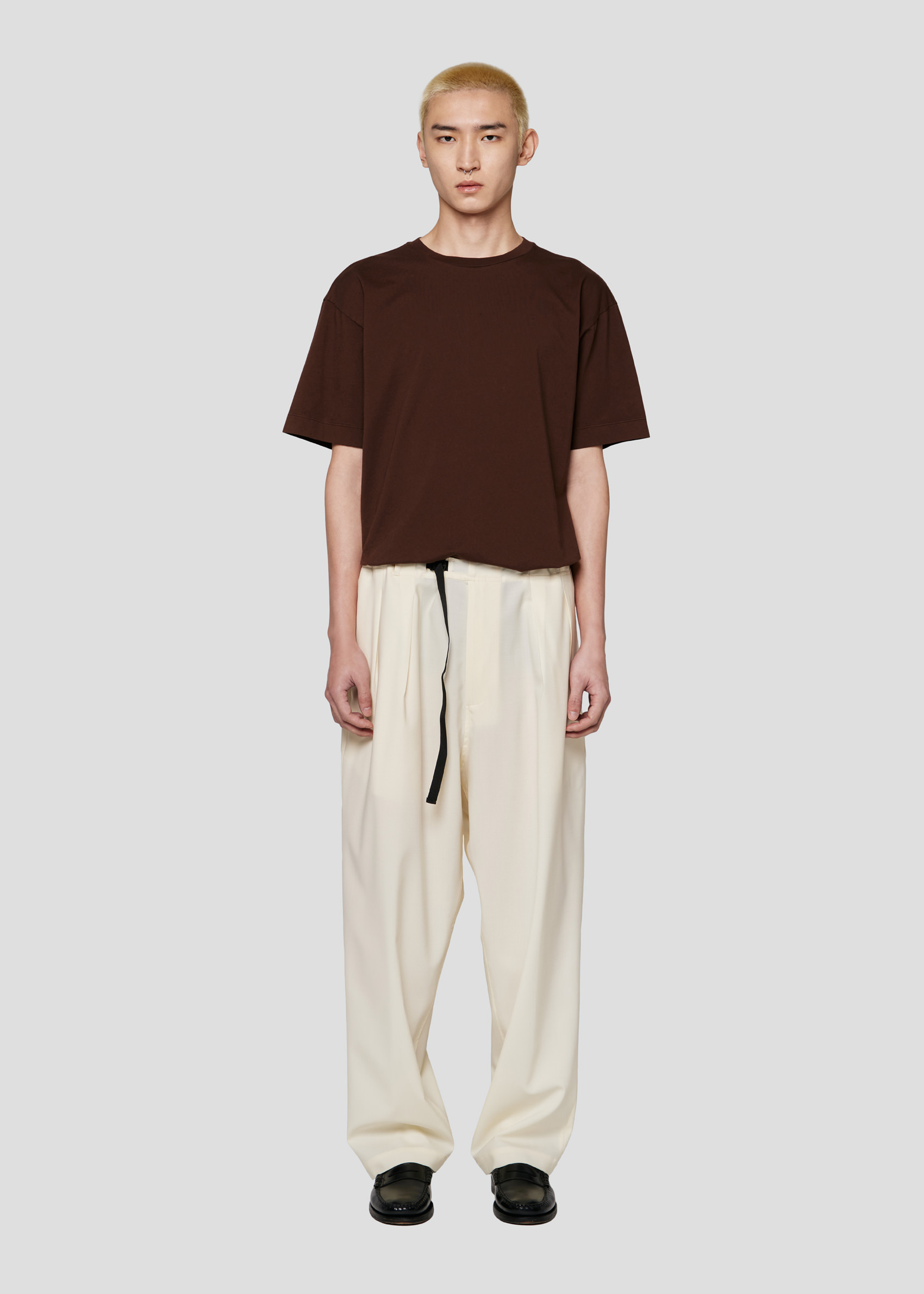 SEVEN GAUGE: PANTALONI FRESCO DI LANA CORDA