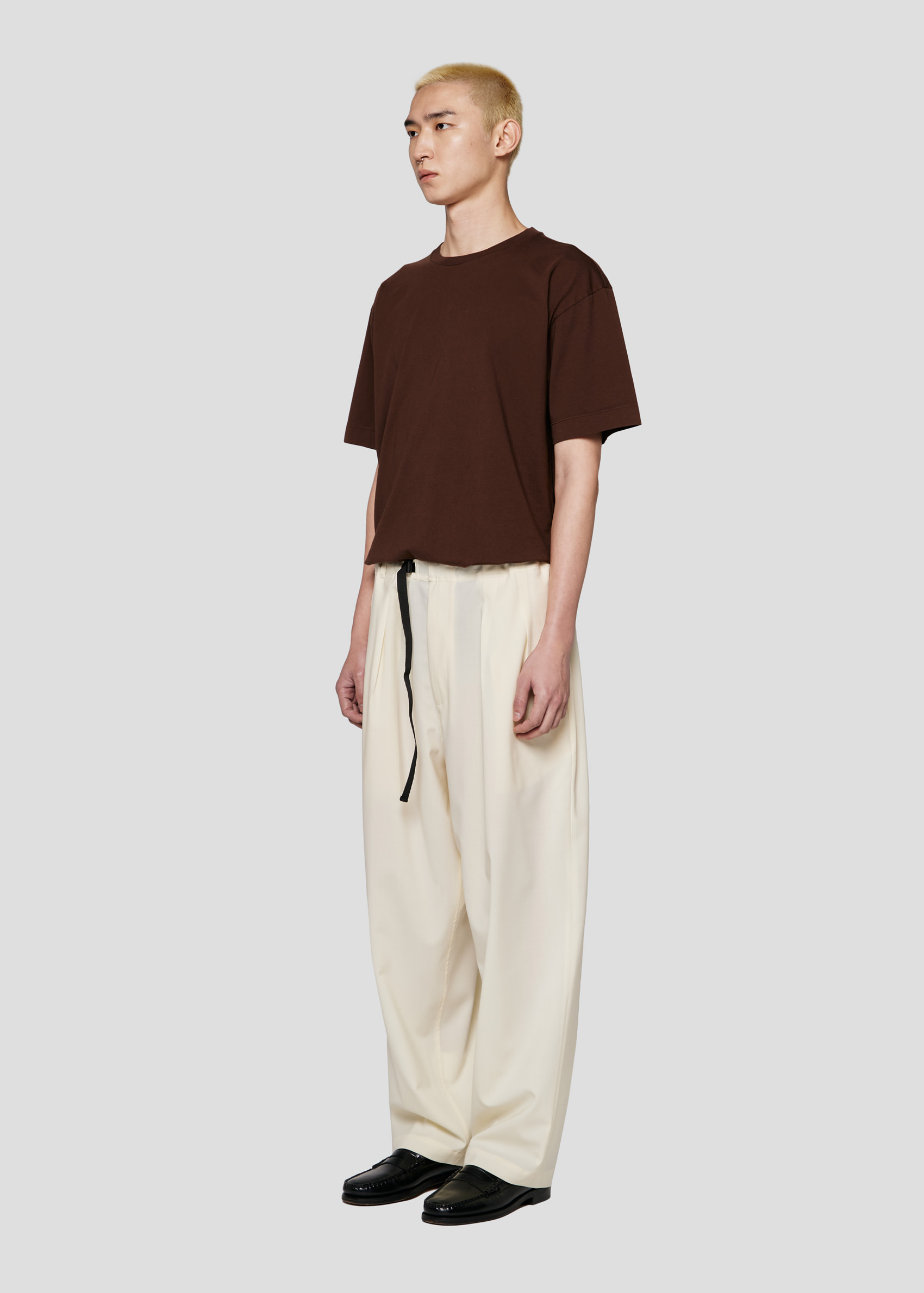 SEVEN GAUGE: PANTALONI FRESCO DI LANA CORDA