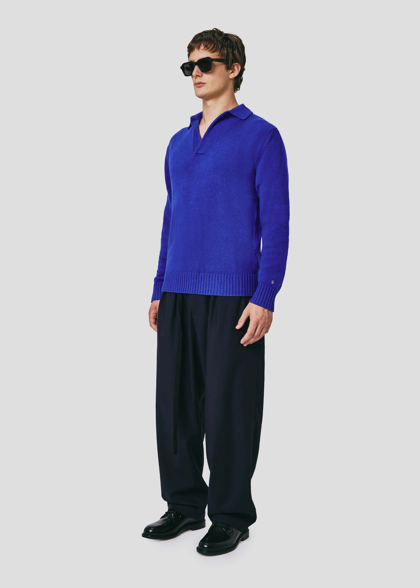 SEVEN GAUGE: WOOL POLO COPIATIVO