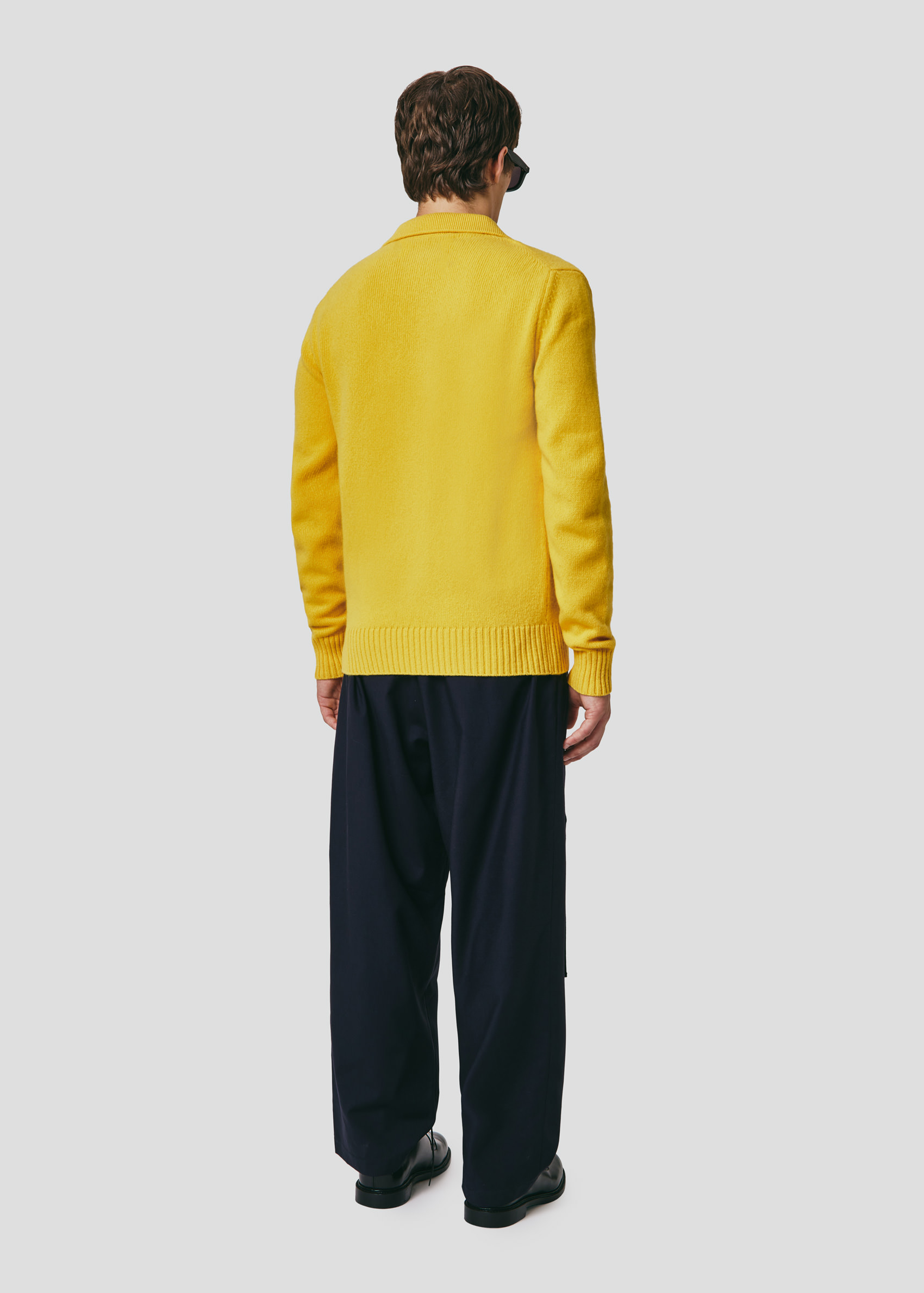 SEVEN GAUGE: WOOL POLO YELLOW
