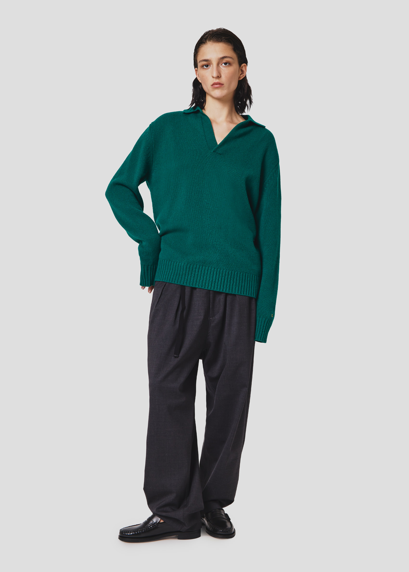 SEVEN GAUGE: POLO IN MAGLIA VERDE