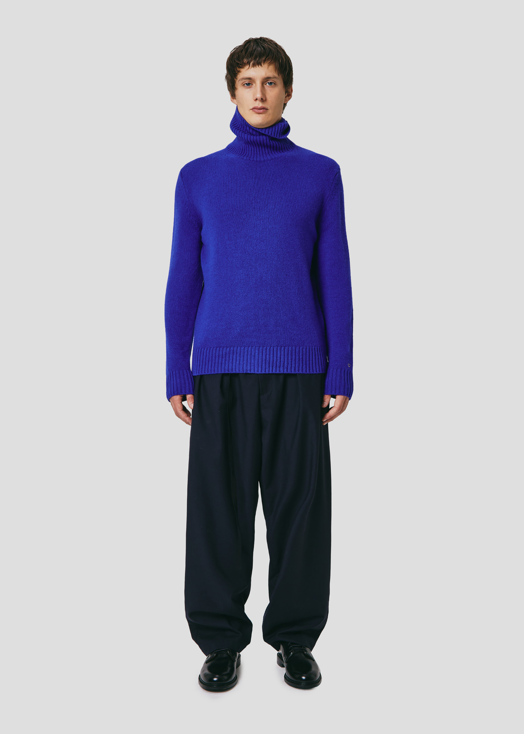 SEVEN GAUGE: MAGLIA COLLO ALTO IN LANA COPIATIVO