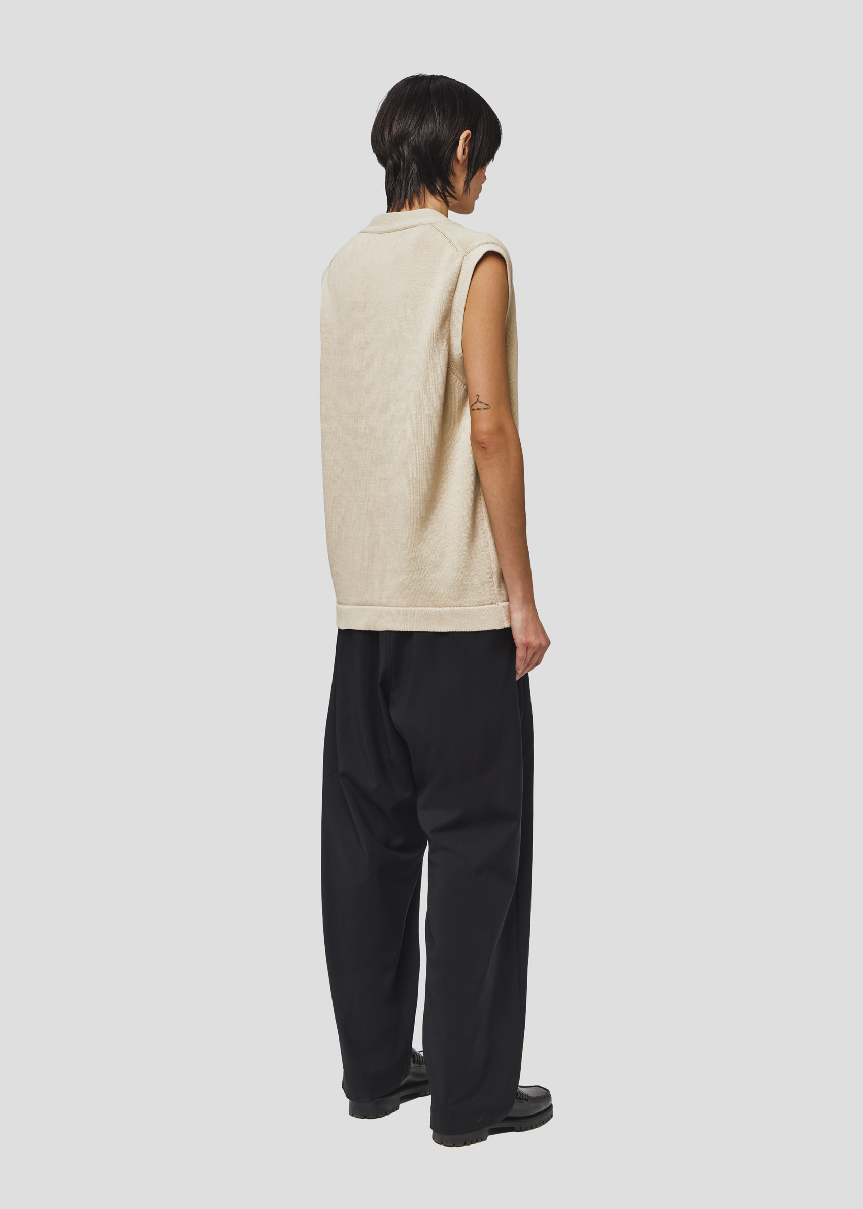 SEVEN GAUGE: GILET IN COTONE CORDA