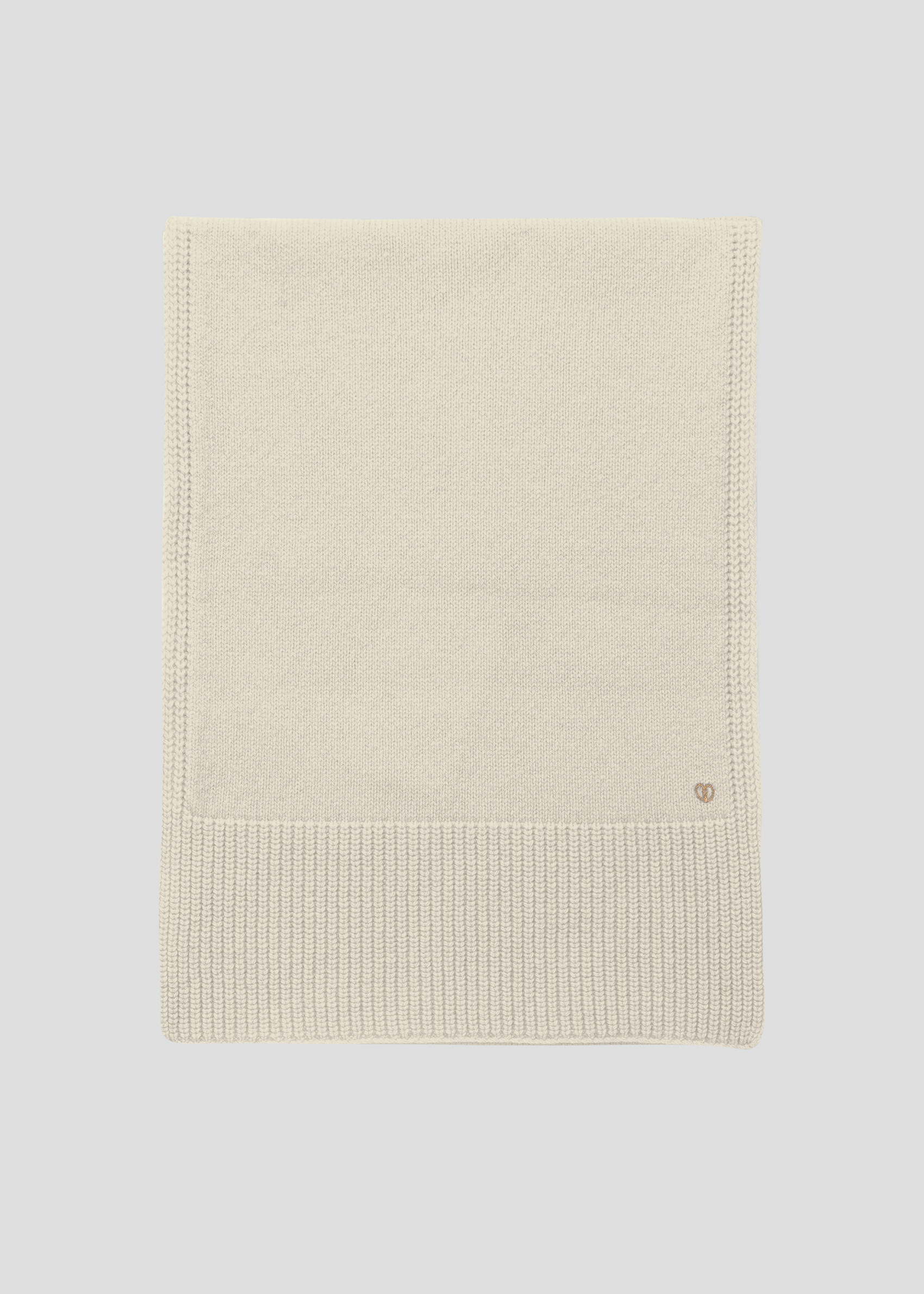 SEVEN GAUGE: SCIARPA IN MAGLIA PANNA