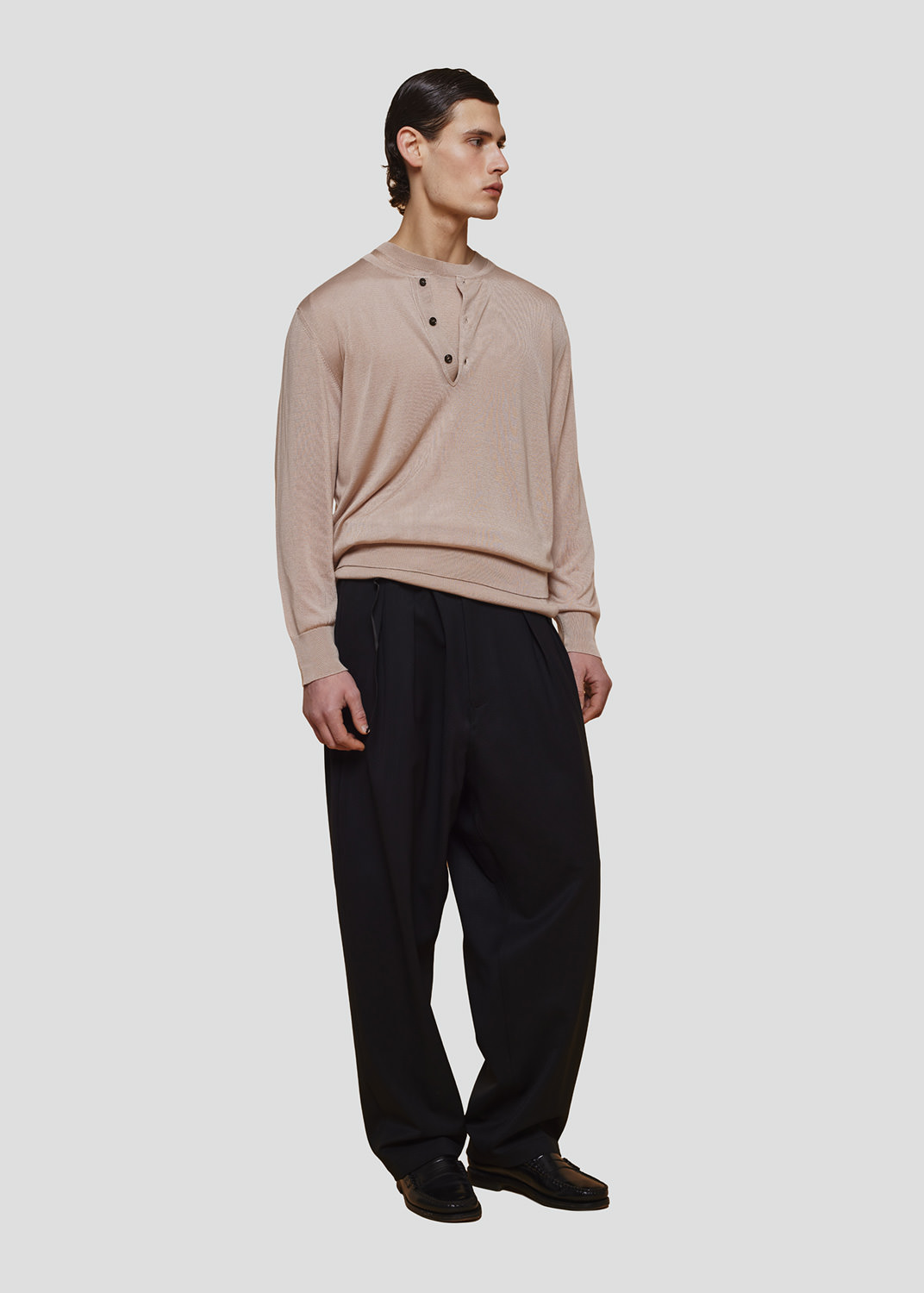 SEVEN GAUGE: SERAFINO LYOCELL M/L BEIGE