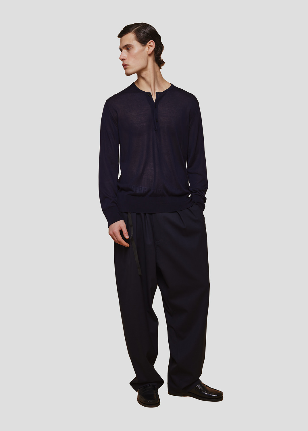 SEVEN GAUGE: SERAFINO LYOCELL M/L BLU