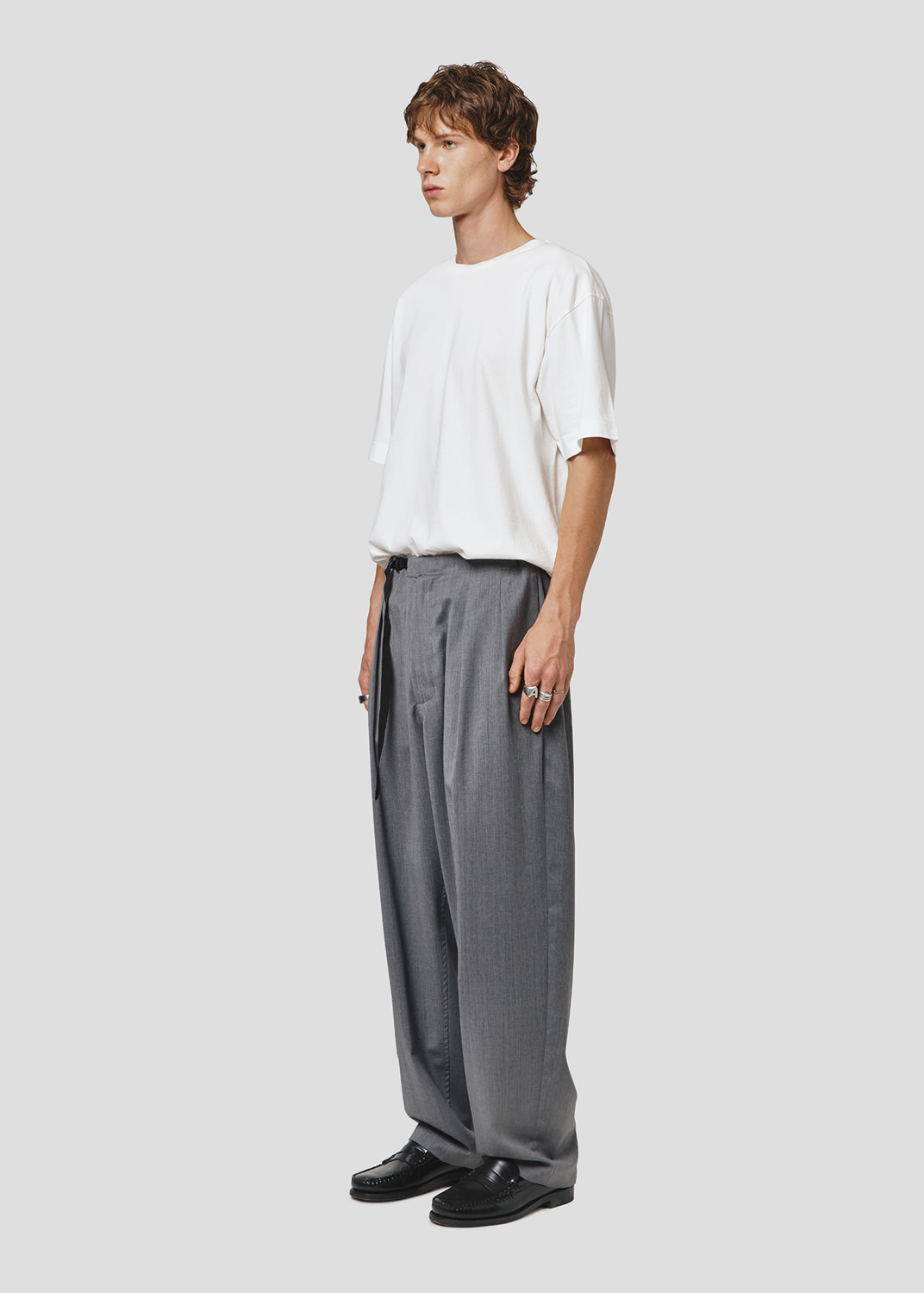 SEVEN GAUGE: CREWNECK TEE SHORT SLEEVES WHITE