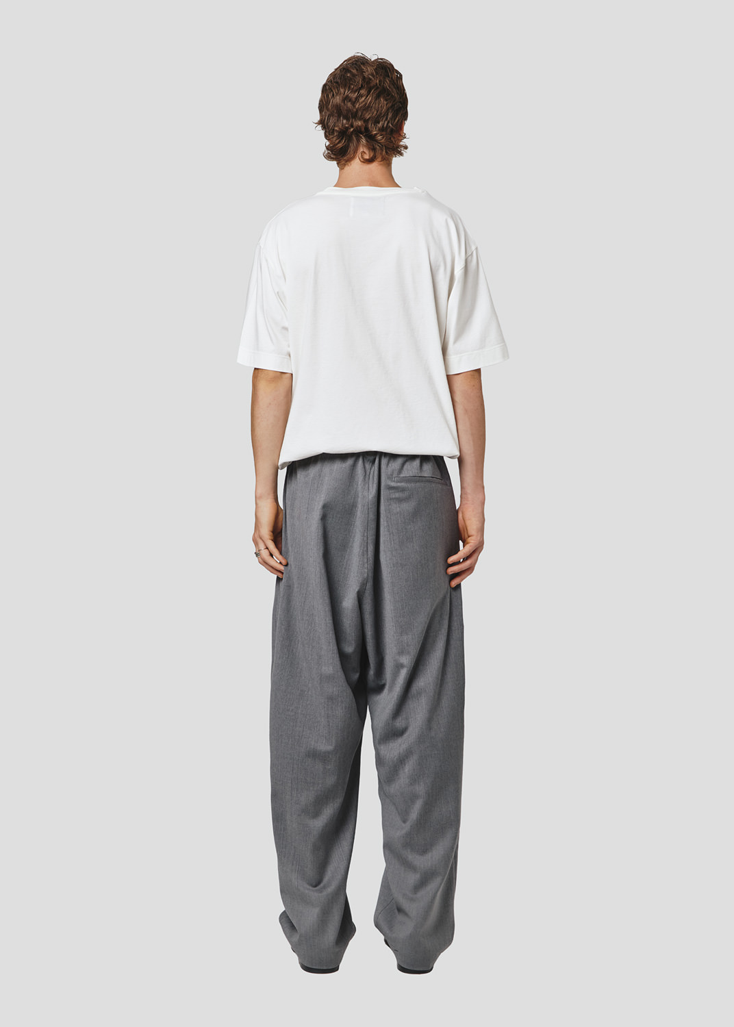 SEVEN GAUGE: CREWNECK TEE SHORT SLEEVES WHITE