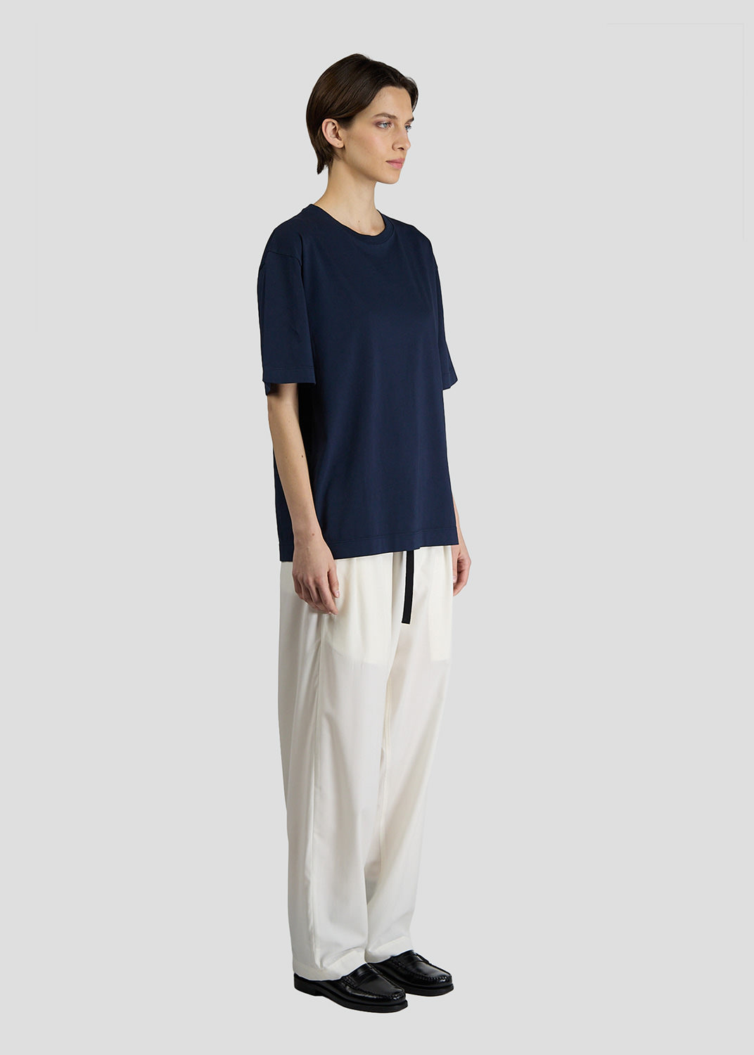 SEVEN GAUGE: T-SHIRT CREWNECK SHORT SLEEVE BLUE