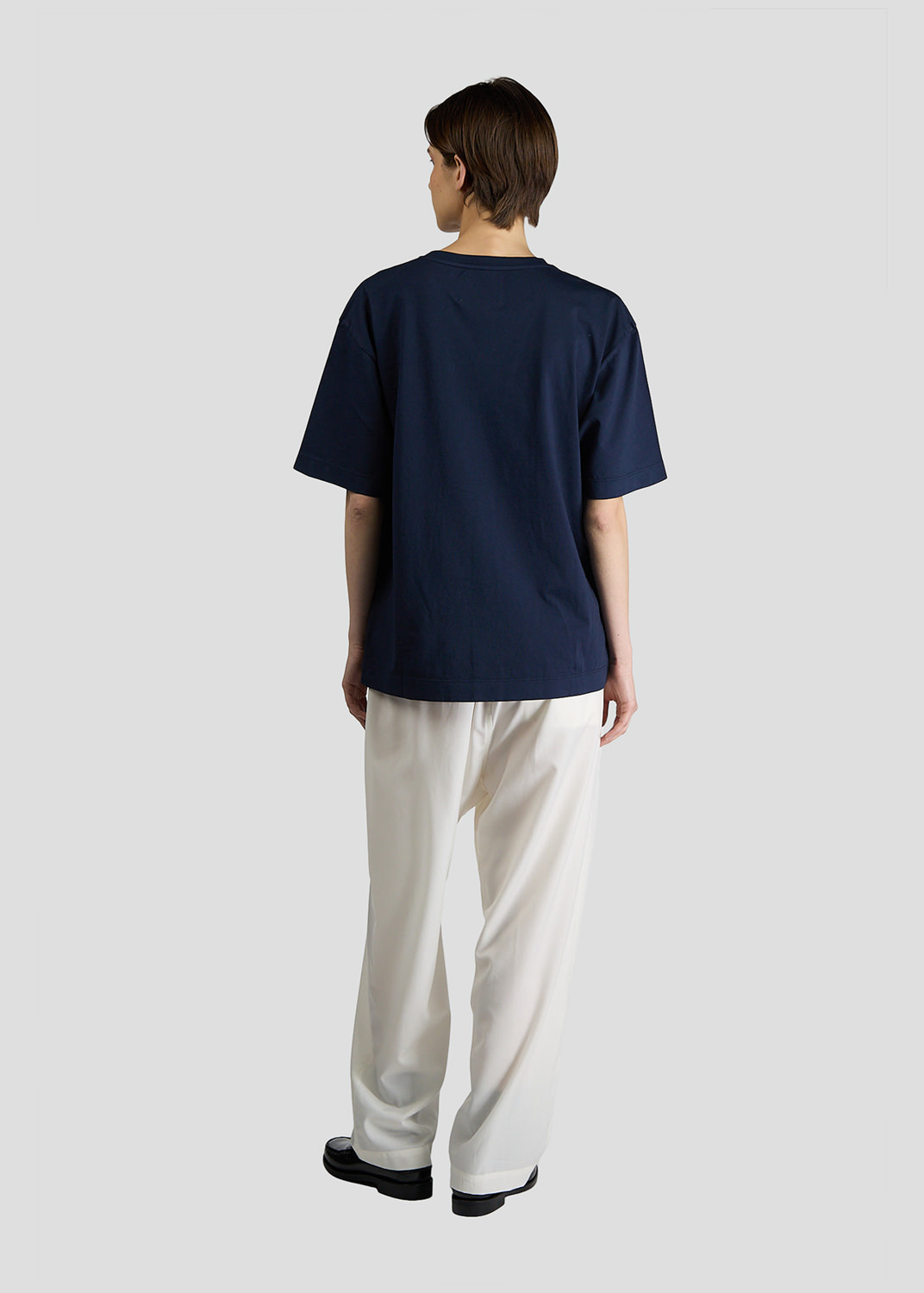 SEVEN GAUGE: T-SHIRT CREWNECK SHORT SLEEVE BLUE