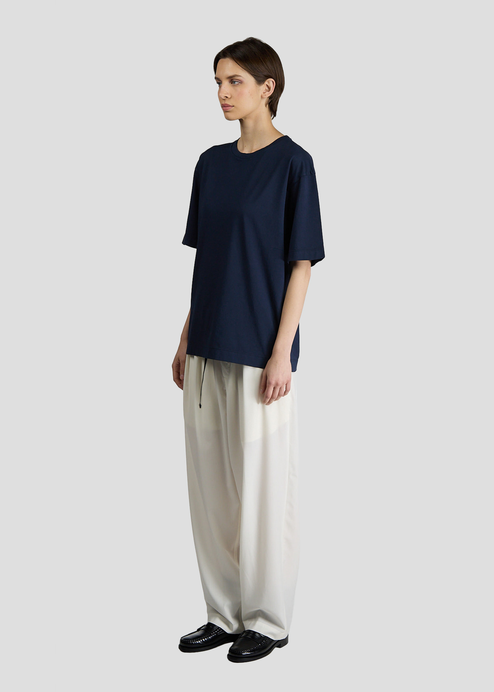 SEVEN GAUGE: T-SHIRT CREWNECK SHORT SLEEVE BLUE