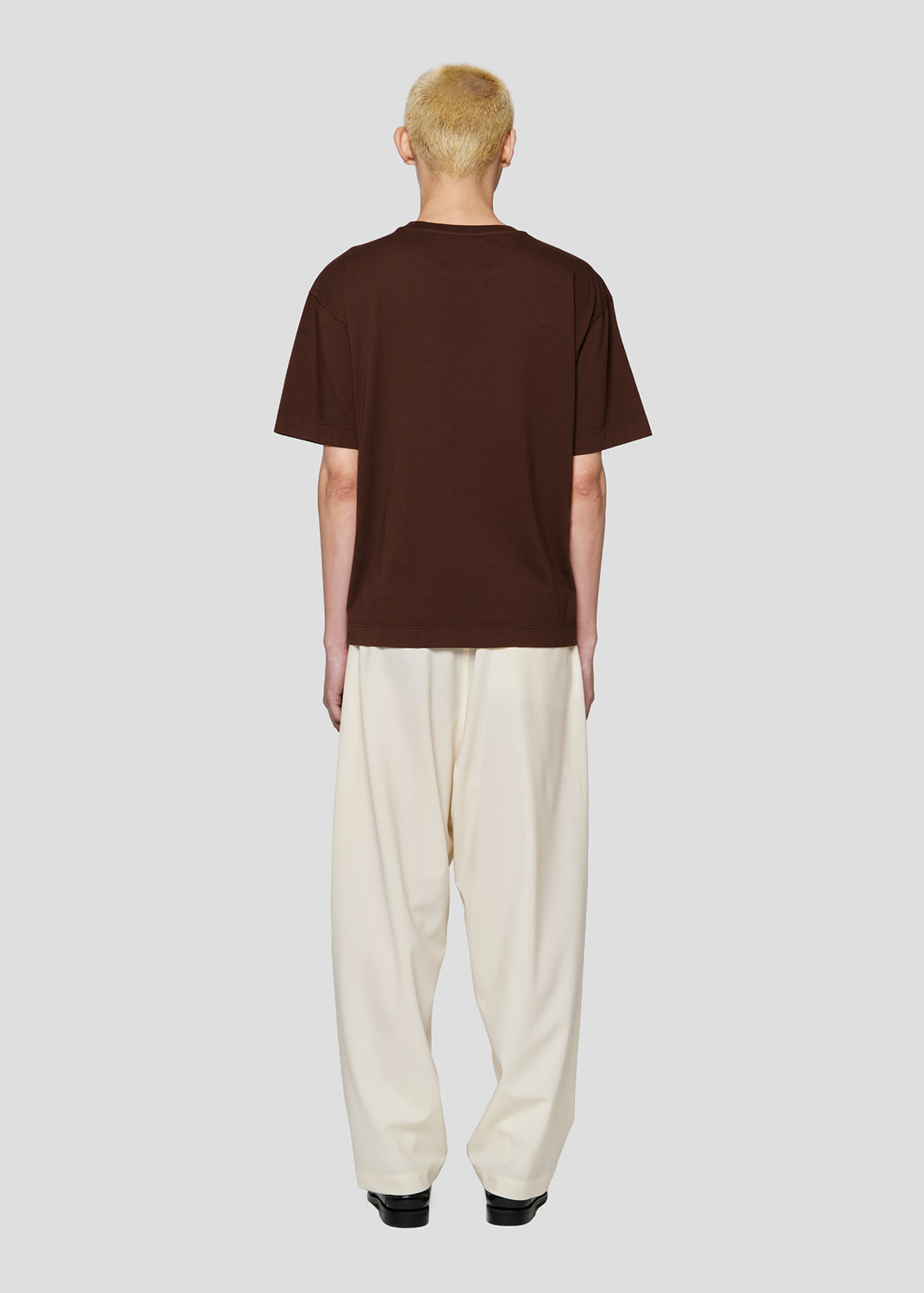 SEVEN GAUGE: T-SHIRT CREWNECK SHORT SLEEVE BROWN