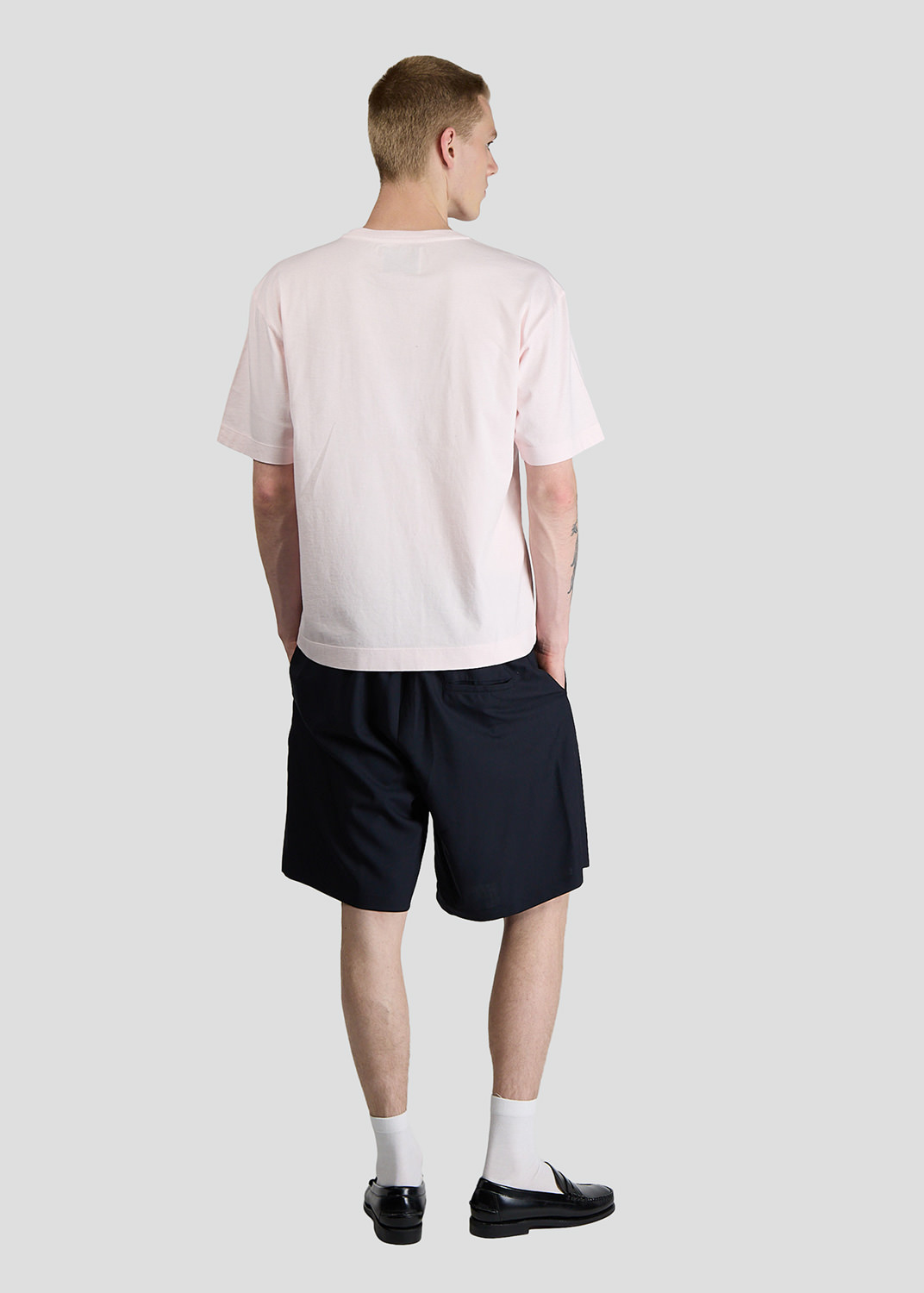 SEVEN GAUGE: T-SHIRT CREWNECK SHORT SLEEVE PINK LIGHT